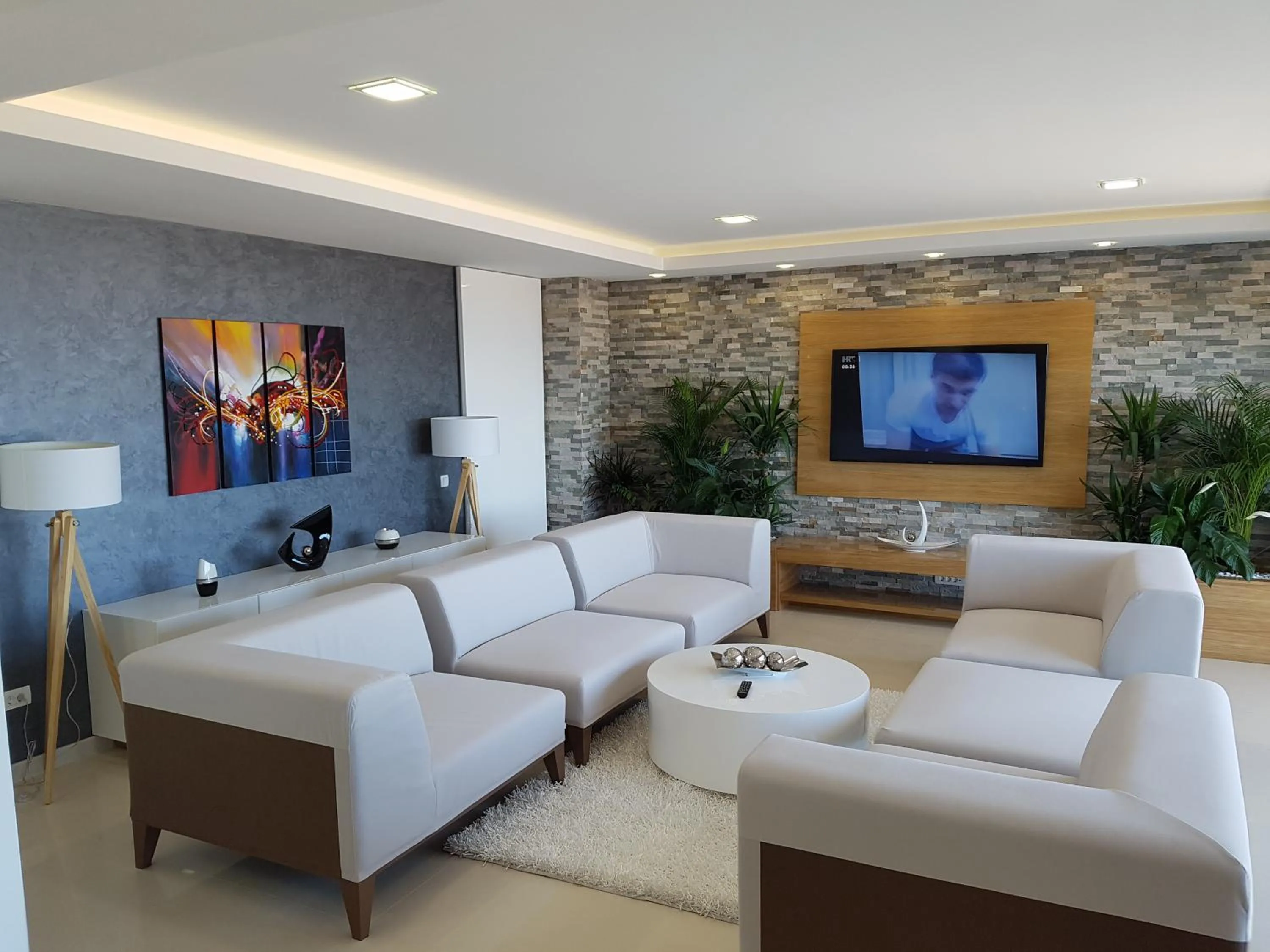 Living room in Villa Afrodita
