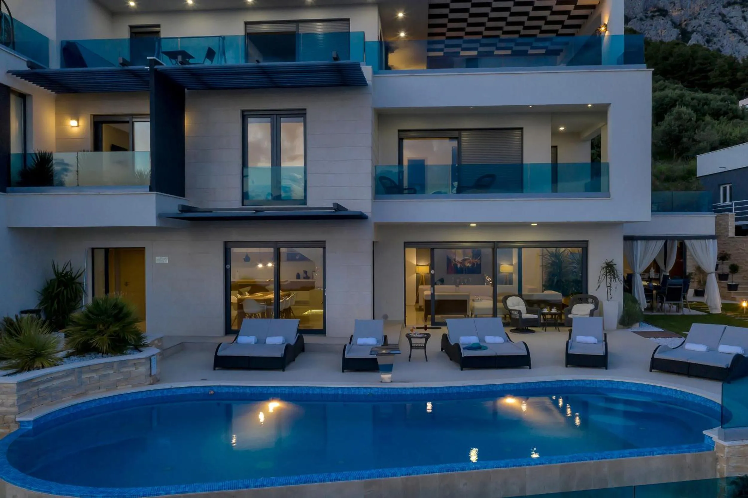 Property building in Villa Afrodita