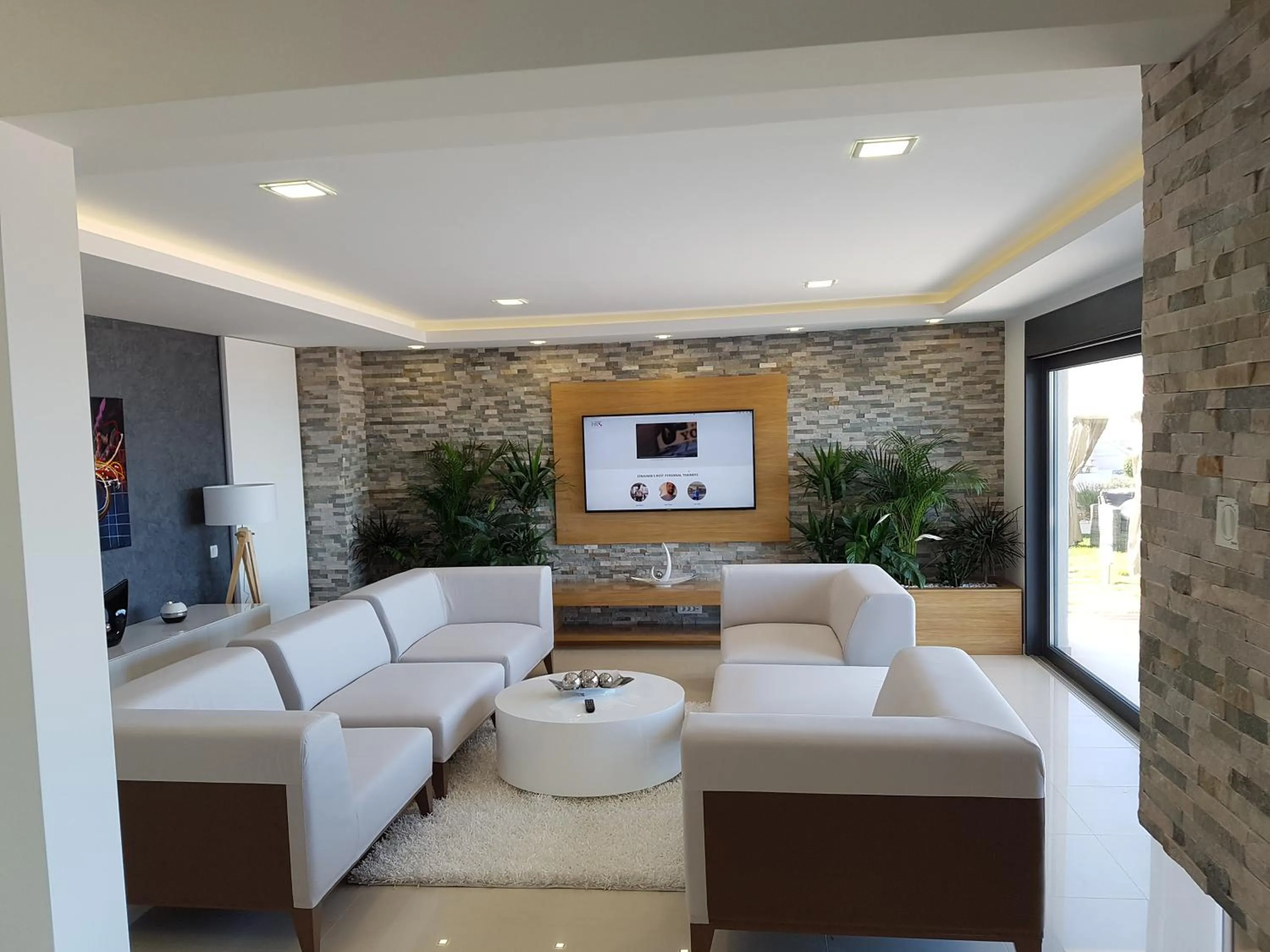 Living room in Villa Afrodita
