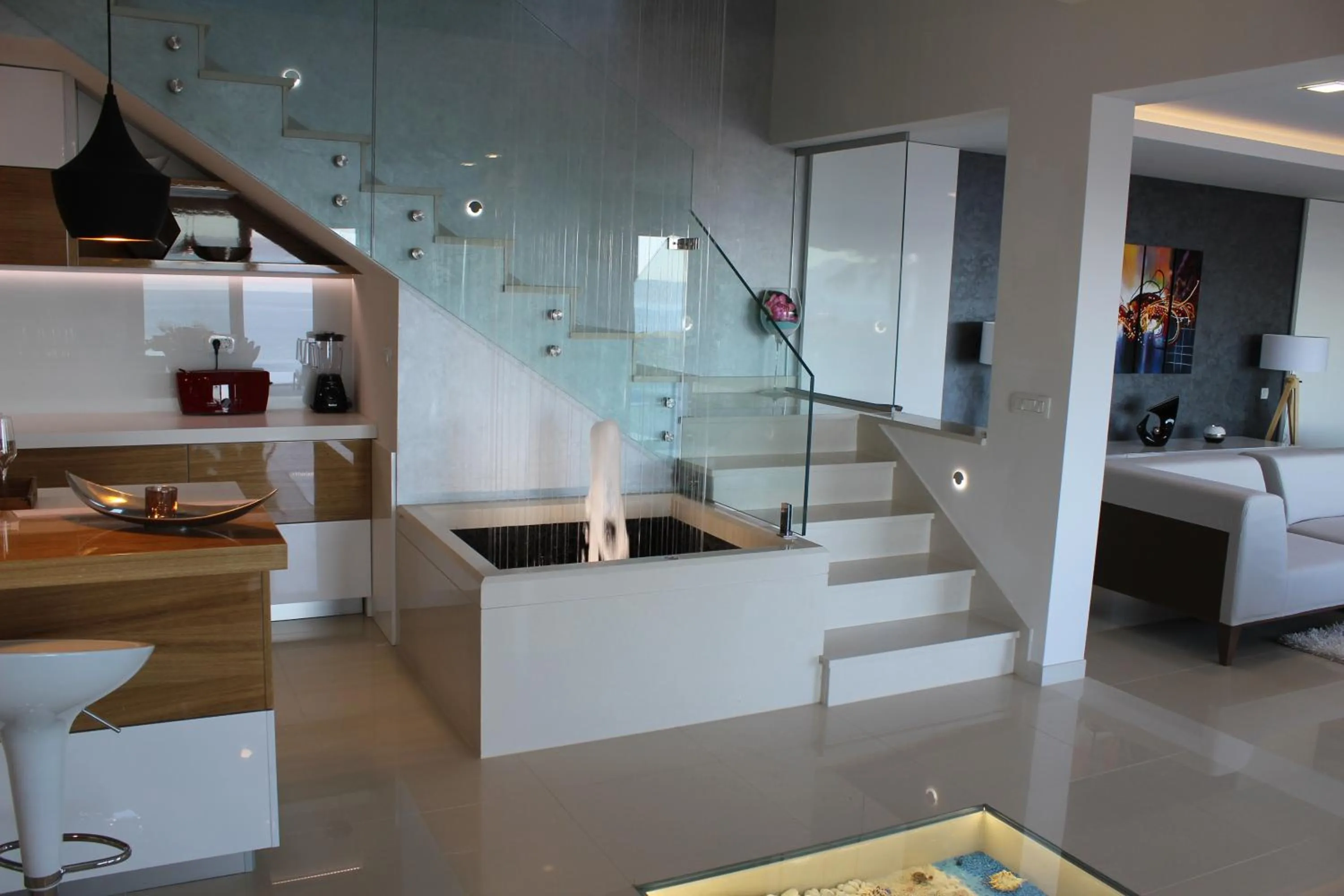 Kitchen or kitchenette in Villa Afrodita