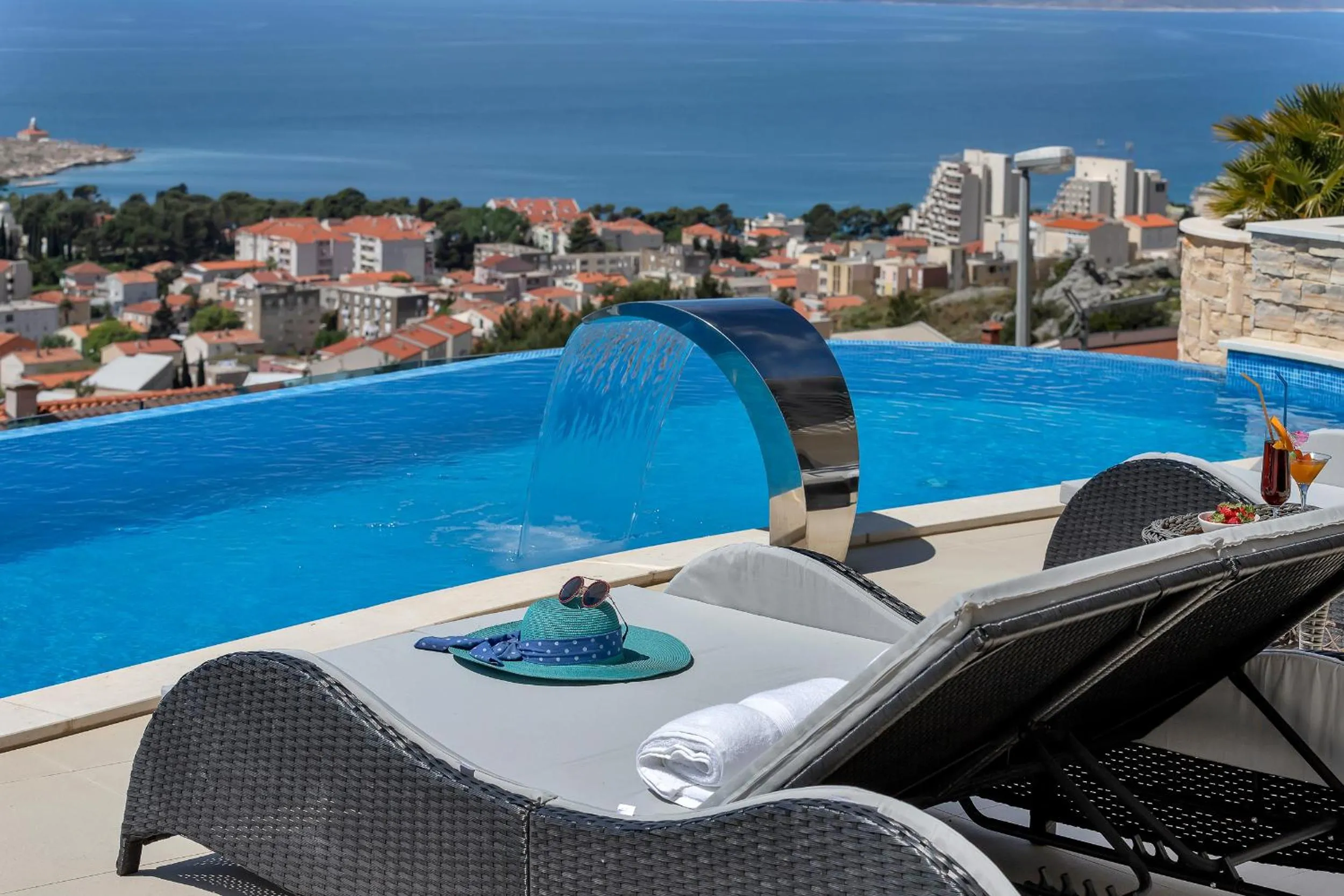 City view in Villa Afrodita