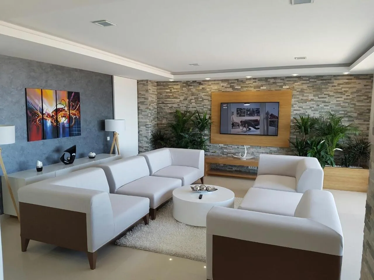 Living room in Villa Afrodita