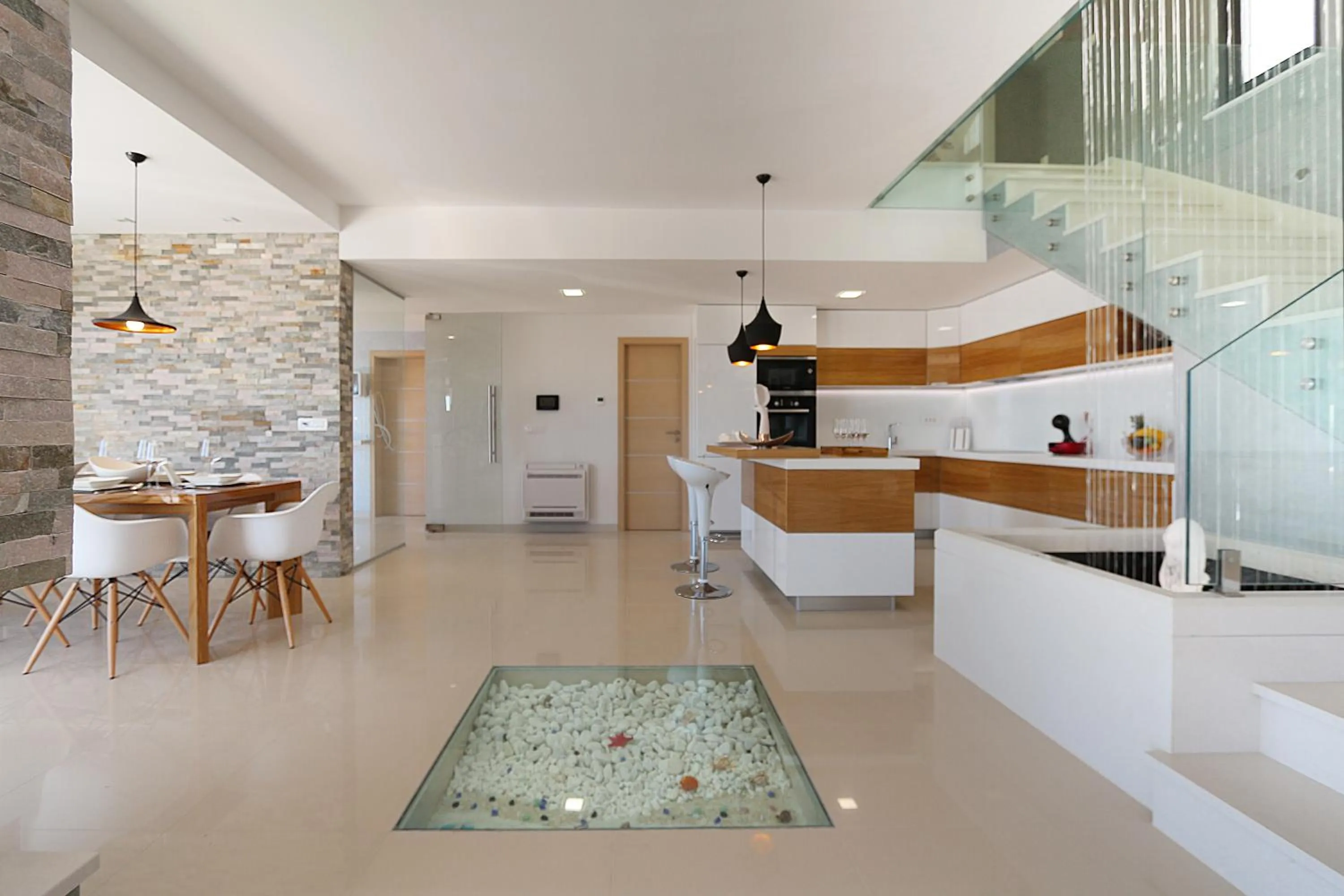 Kitchen or kitchenette in Villa Afrodita