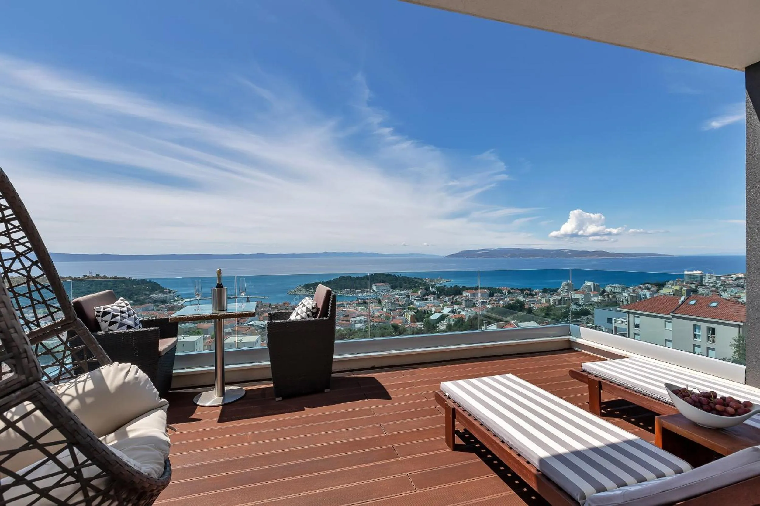 Balcony/Terrace in Villa Afrodita