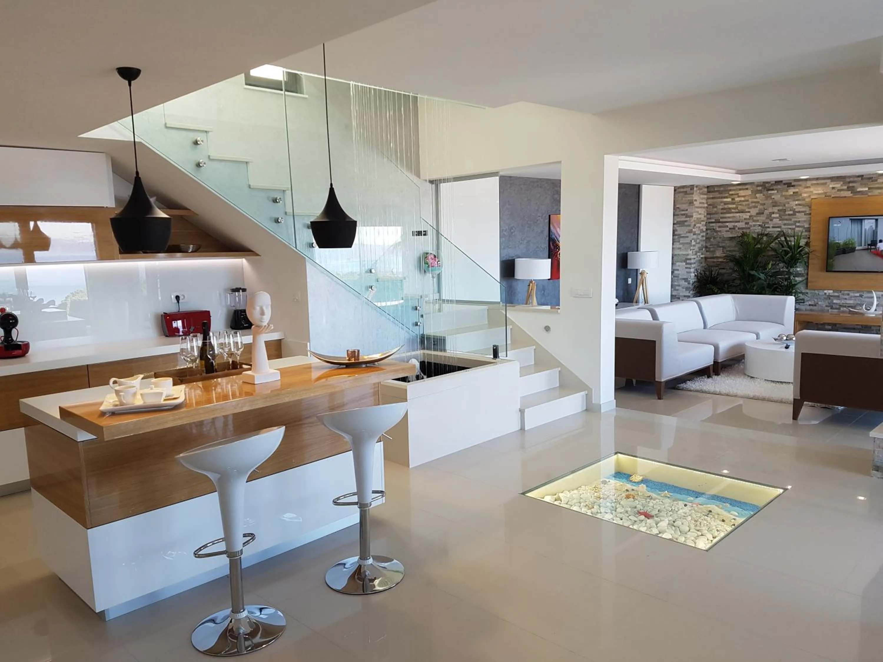 Kitchen or kitchenette in Villa Afrodita