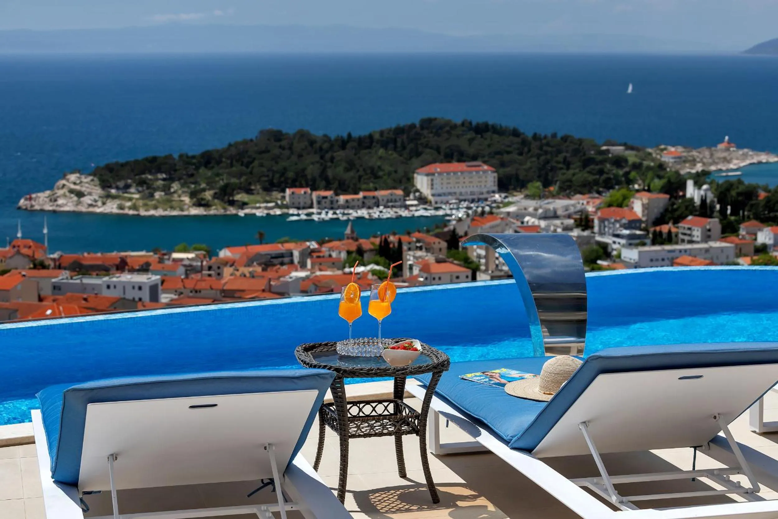 City view in Villa Afrodita