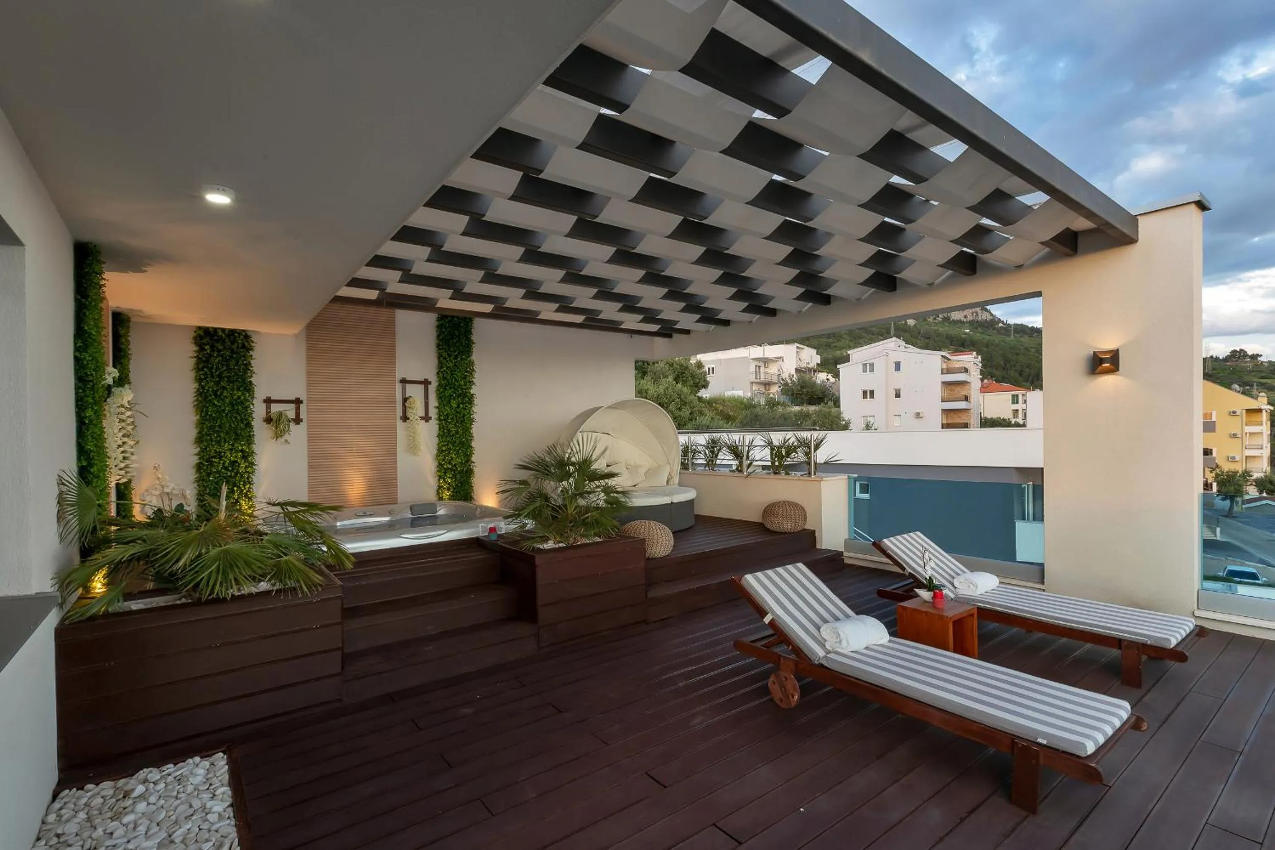 Balcony/Terrace in Villa Afrodita