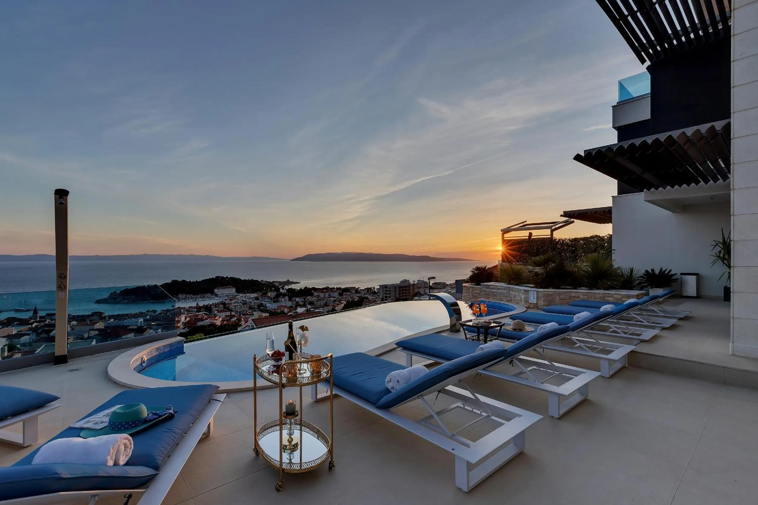 Balcony/Terrace in Villa Afrodita