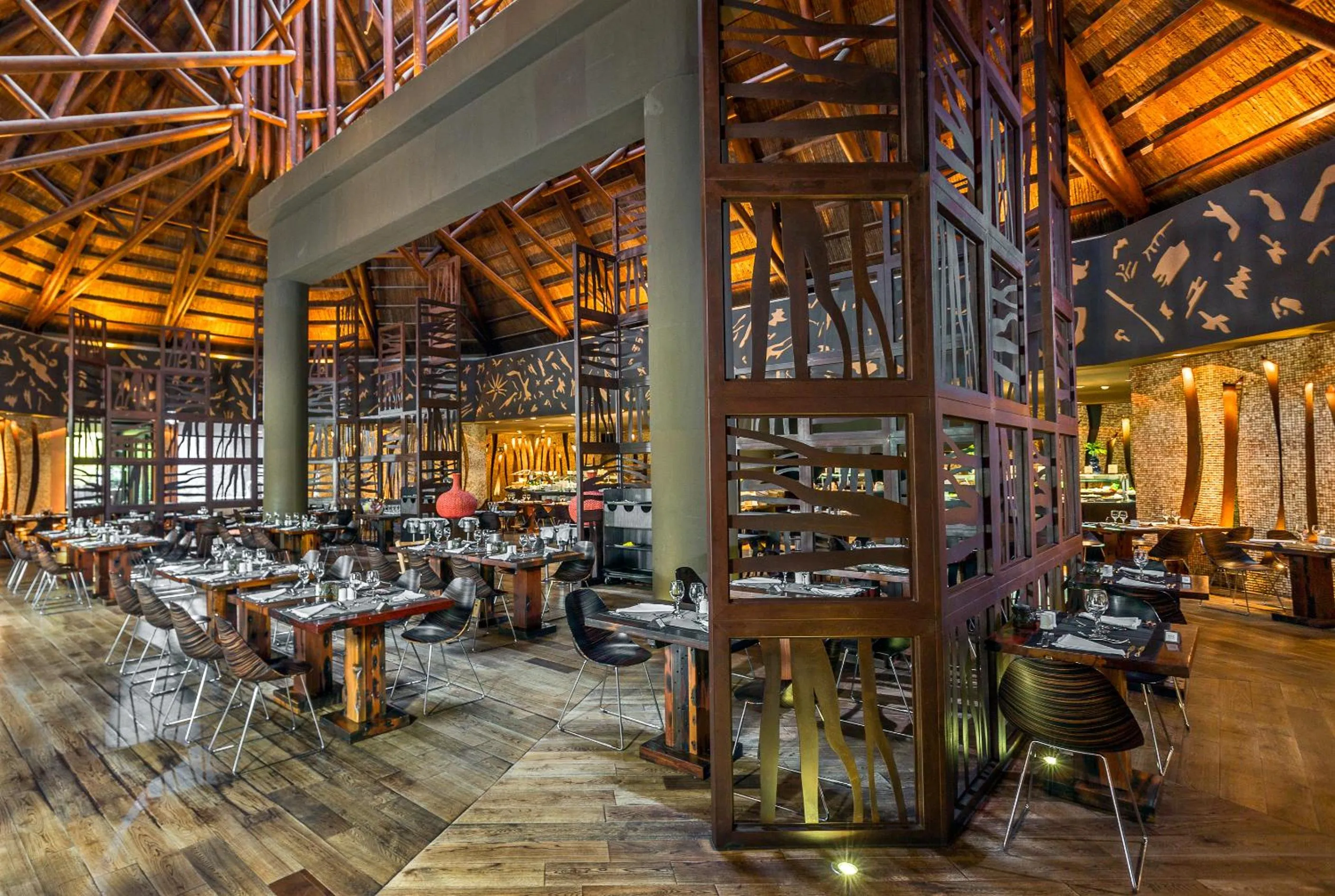 Buffet breakfast in Lopesan Baobab Resort