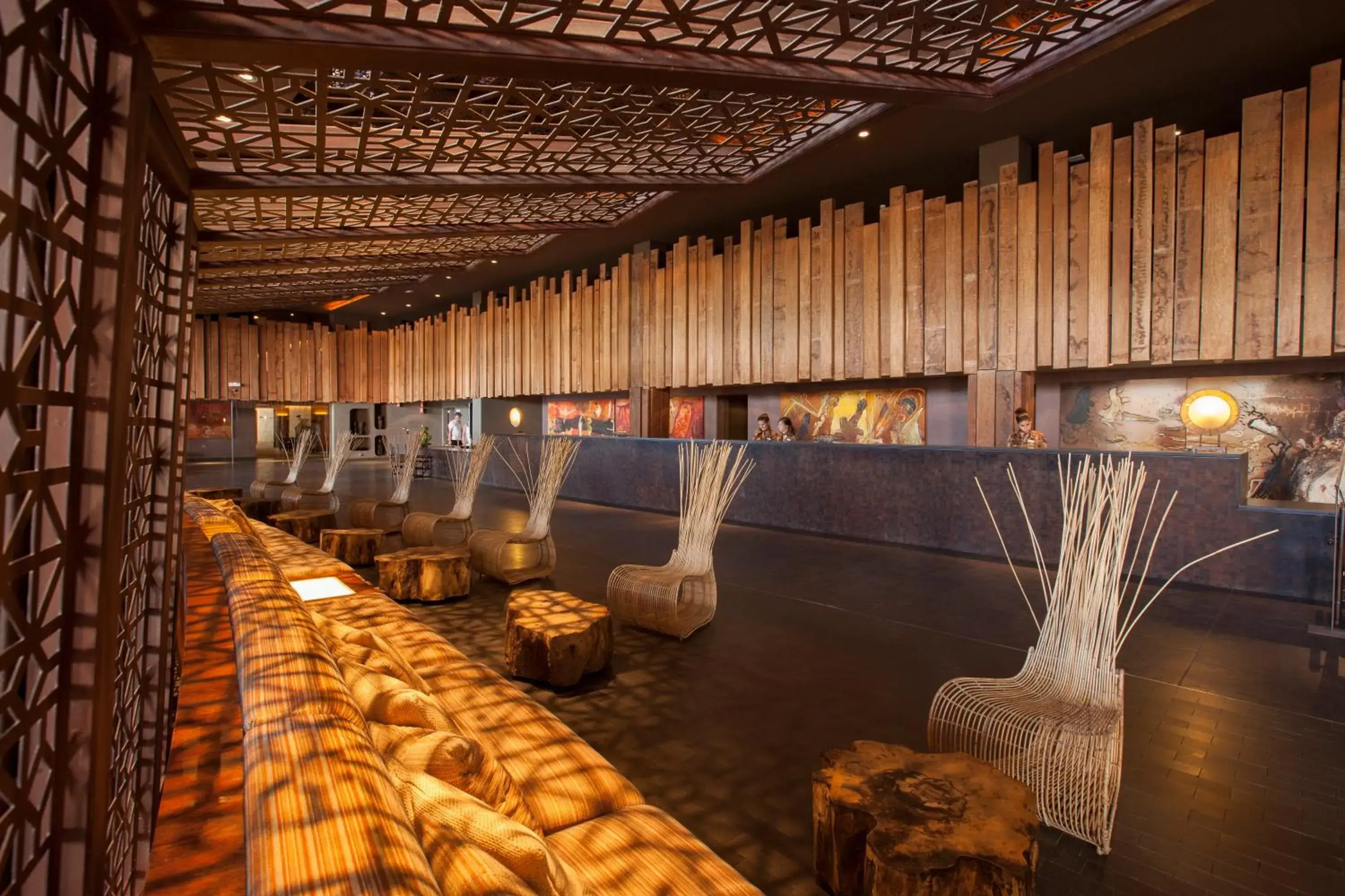 Lobby or reception in Lopesan Baobab Resort Lobby or reception in Lopesan Baobab Resort