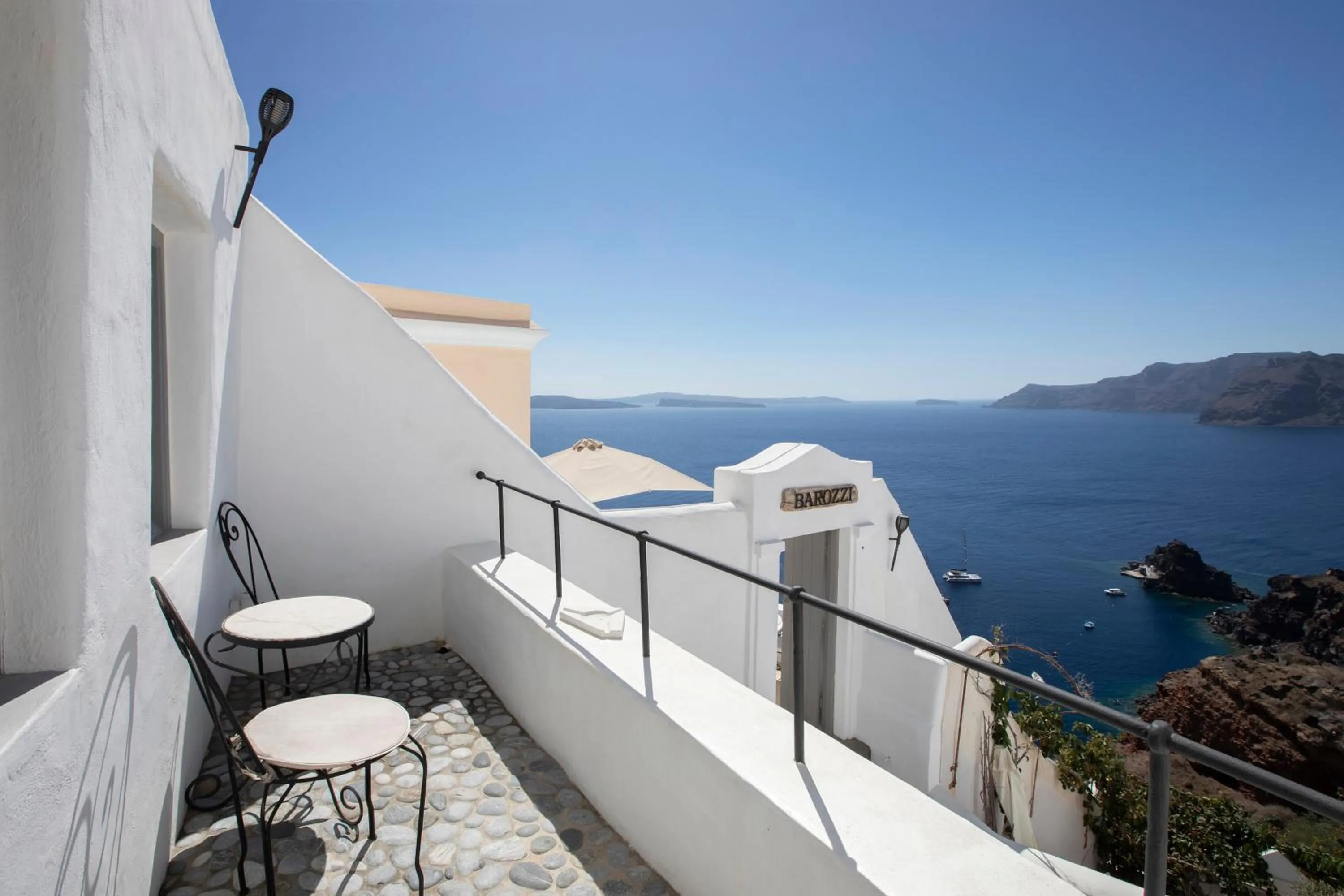Balcony/Terrace in Ducato di Oia - Adults Only