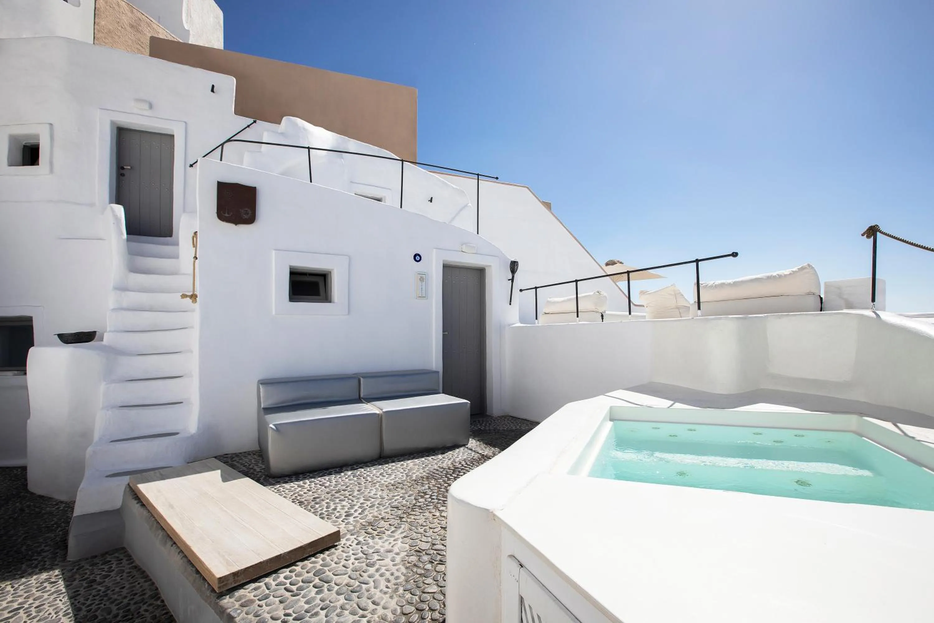 Hot Tub in Ducato di Oia - Adults Only