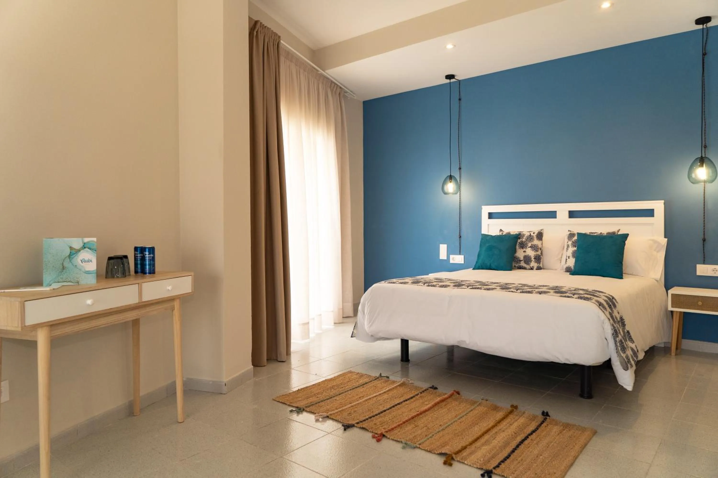 Property building, Bed in Hotel Aubí