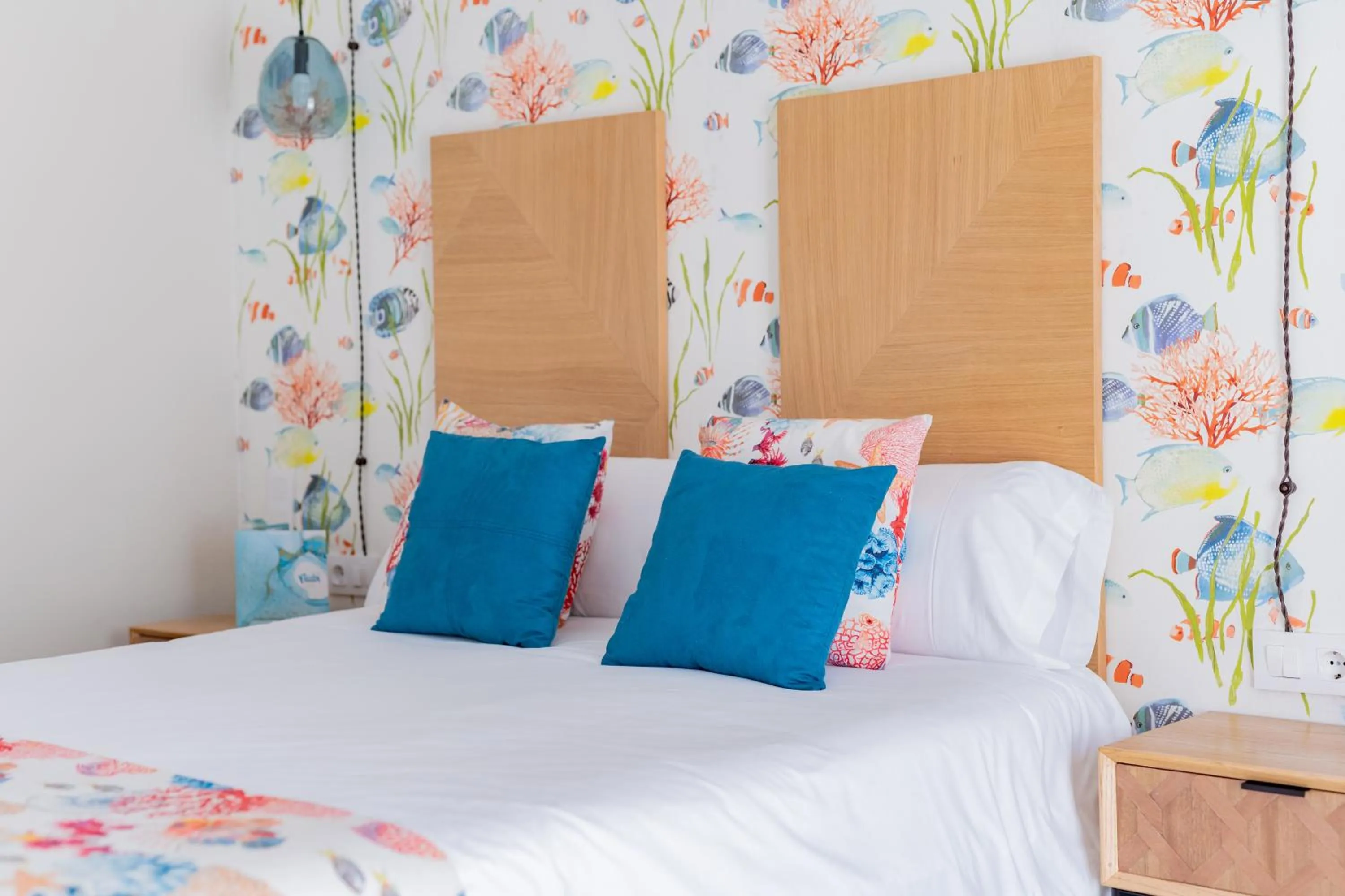 Property building, Bed in Hotel Aubí