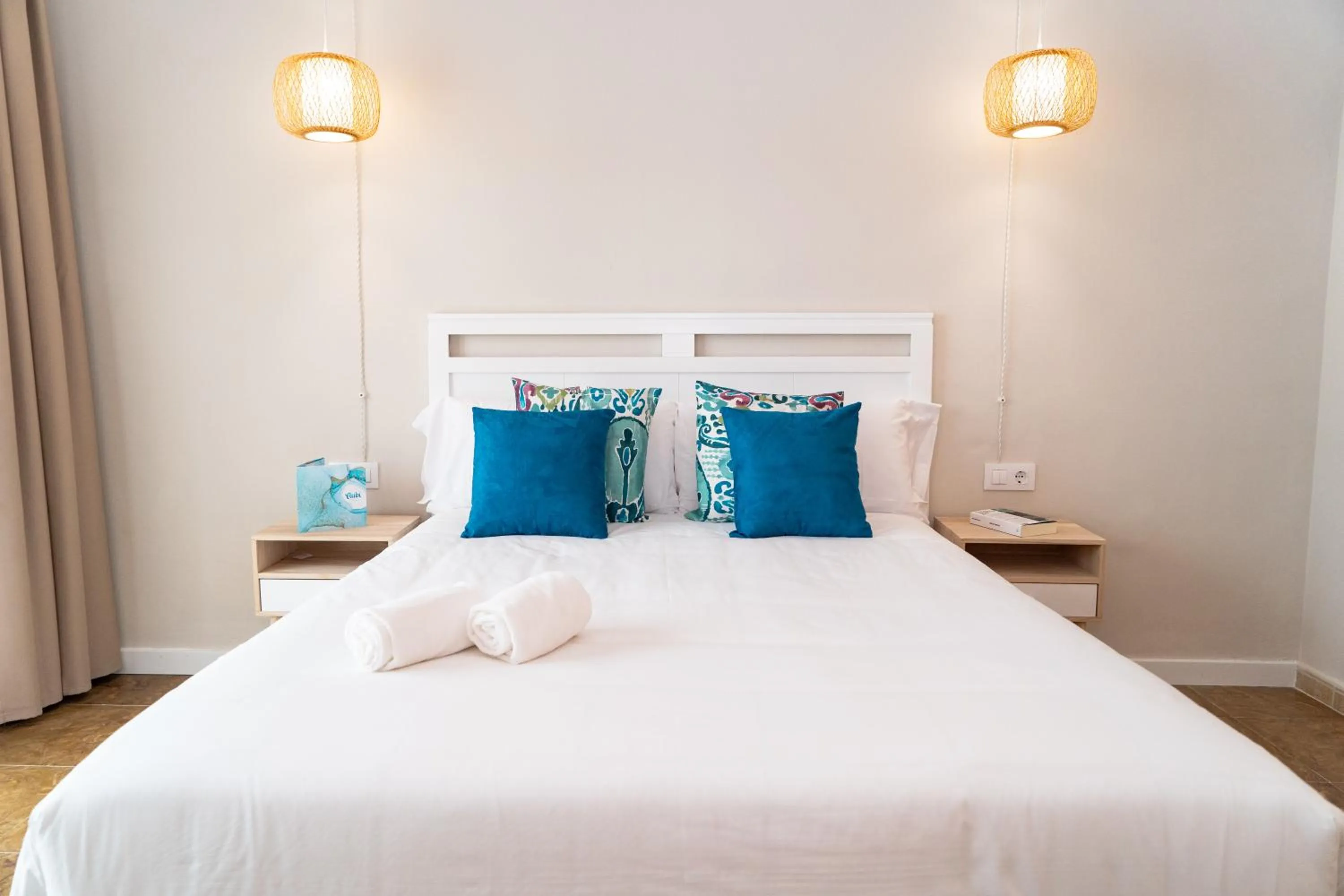 Property building, Bed in Hotel Aubí