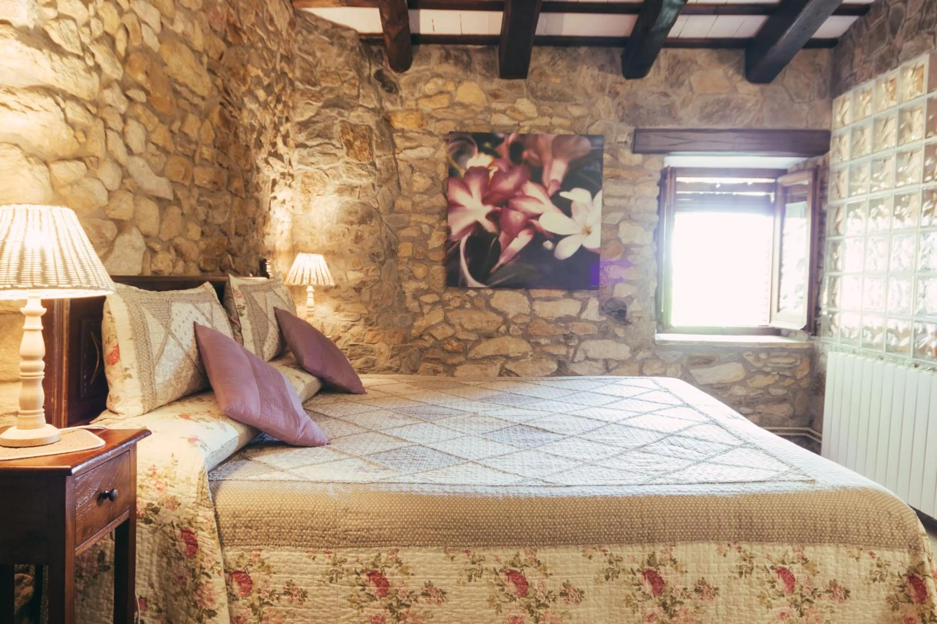 Photo of the whole room, Bed in Hotel Mas Rabiol -Emporda-Only Adults-Eco Hotel