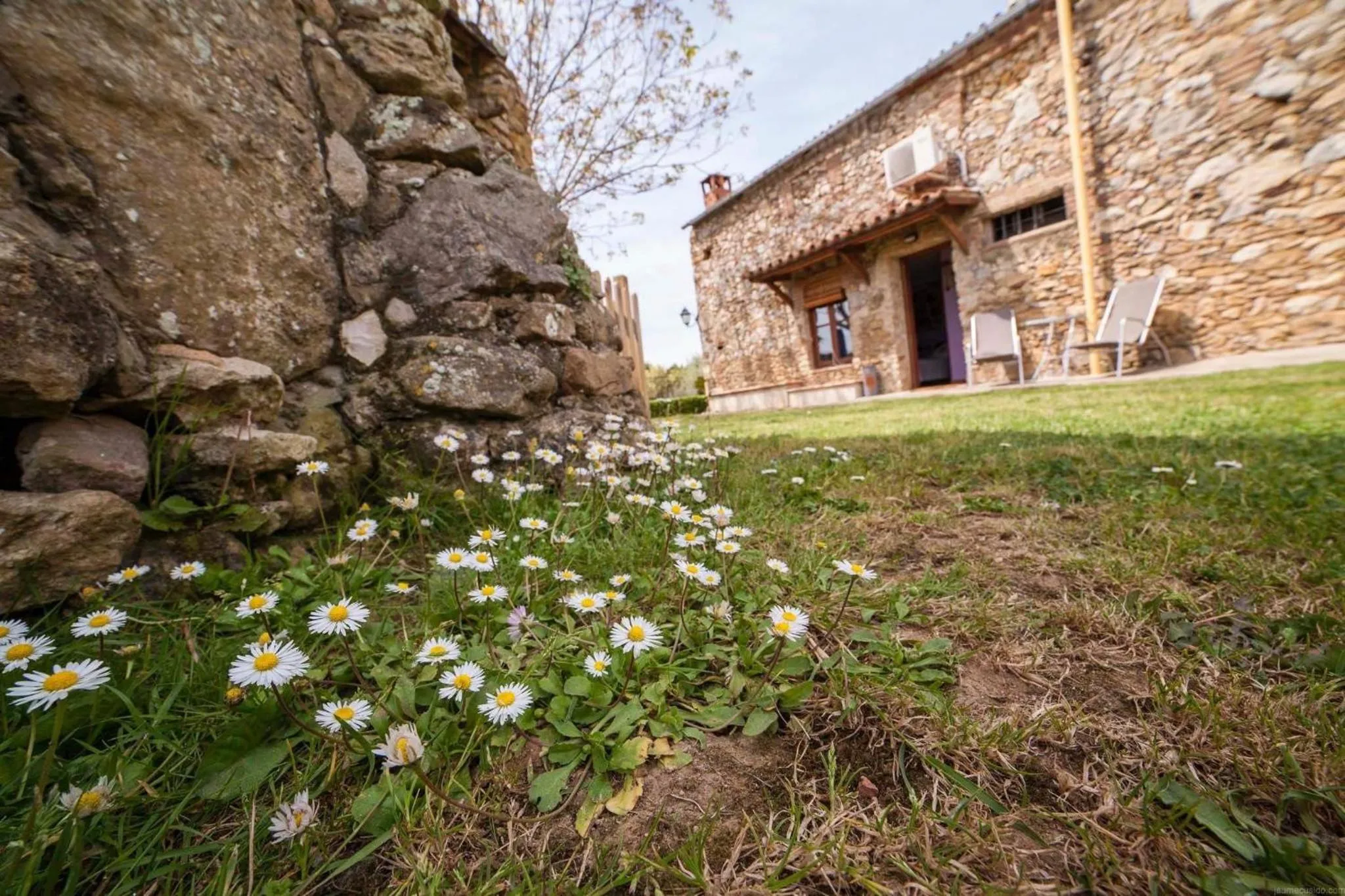 Decorative detail in Hotel Mas Rabiol -Emporda-Only Adults-Eco Hotel