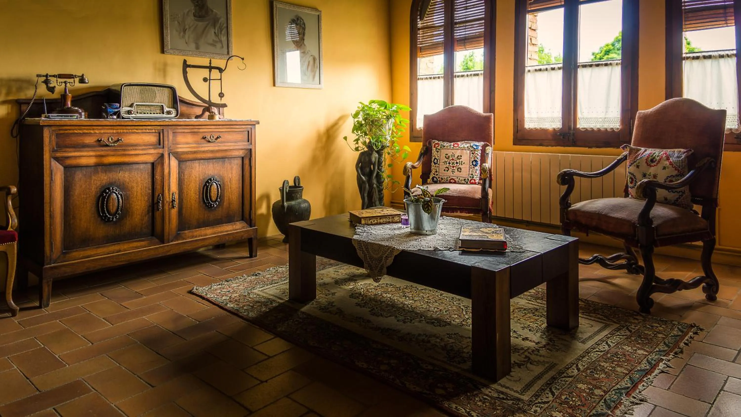 Decorative detail in Hotel Mas Rabiol -Emporda-Only Adults-Eco Hotel