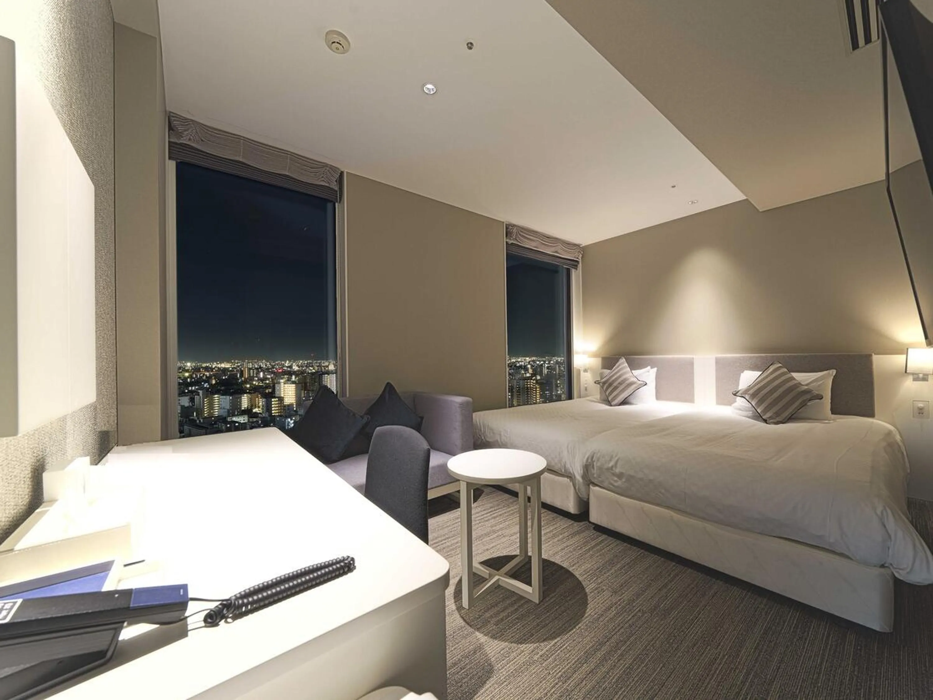 Photo of the whole room, Bed in Meitetsu Inn Nagoyaeki Shinkansenguchi