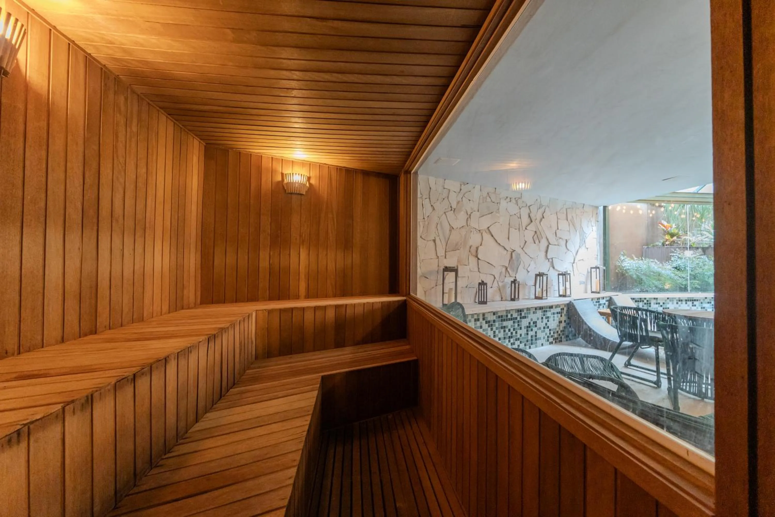 Sauna in Hotel Heritage