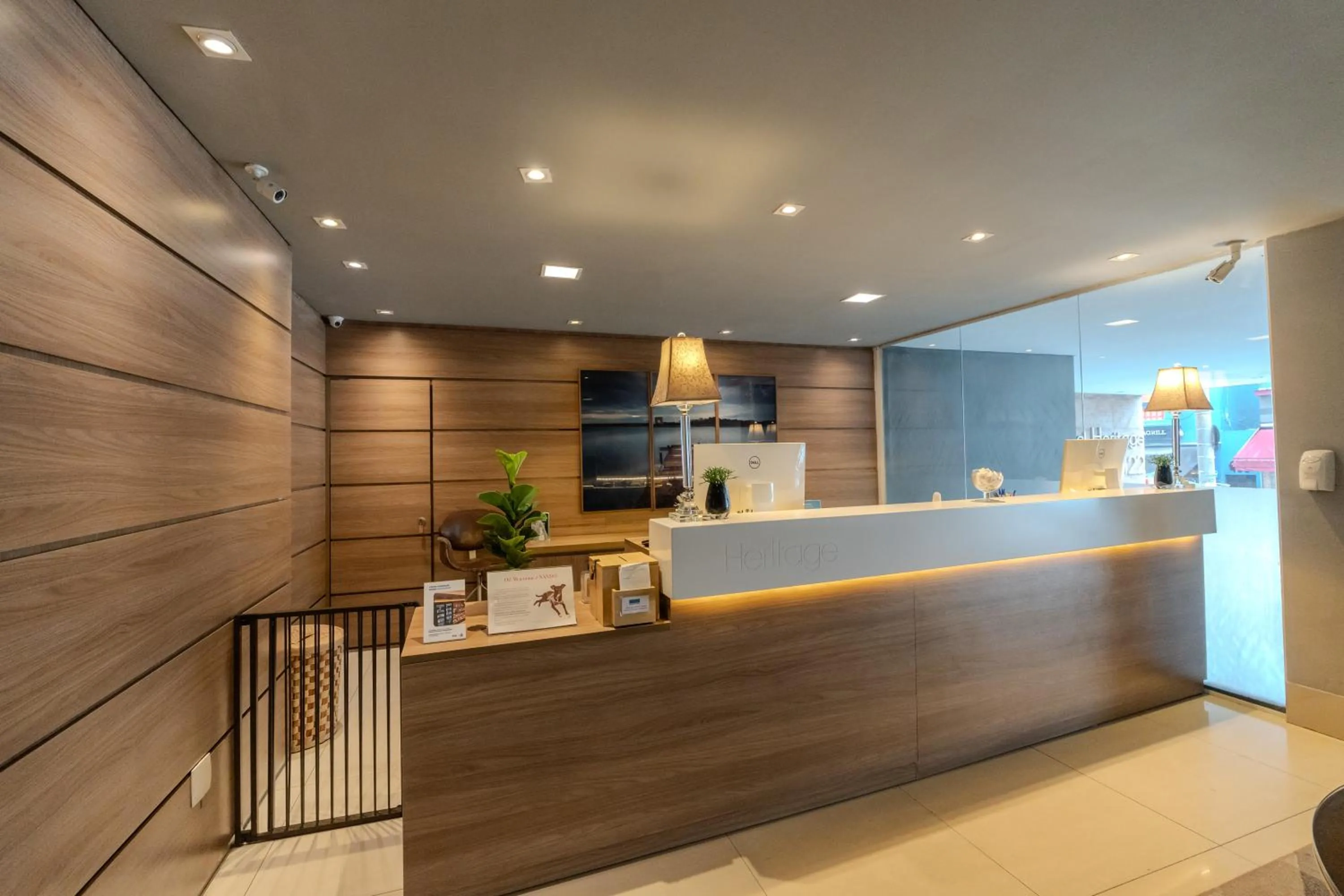 Lobby or reception in Hotel Heritage