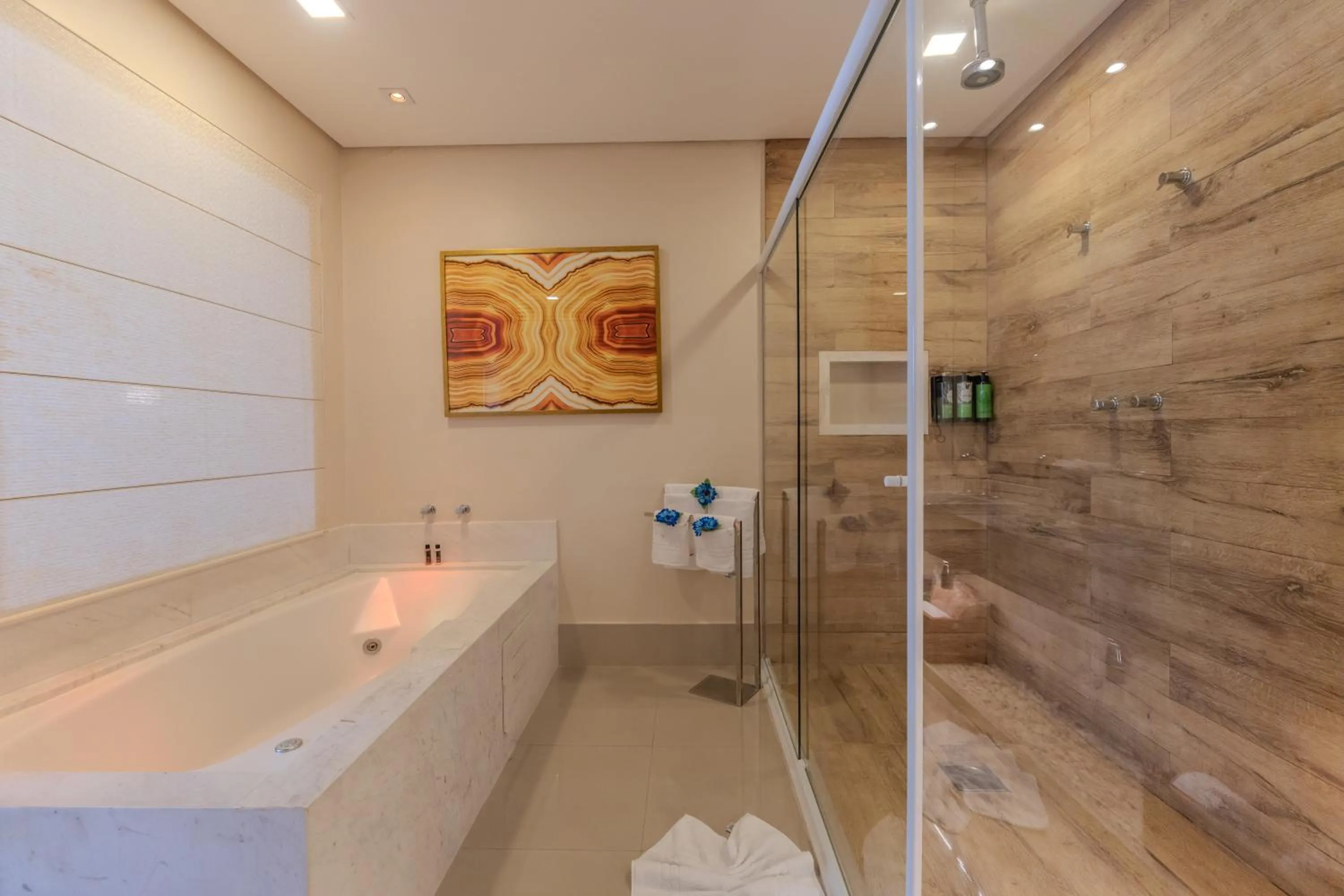 Shower in Hotel Heritage