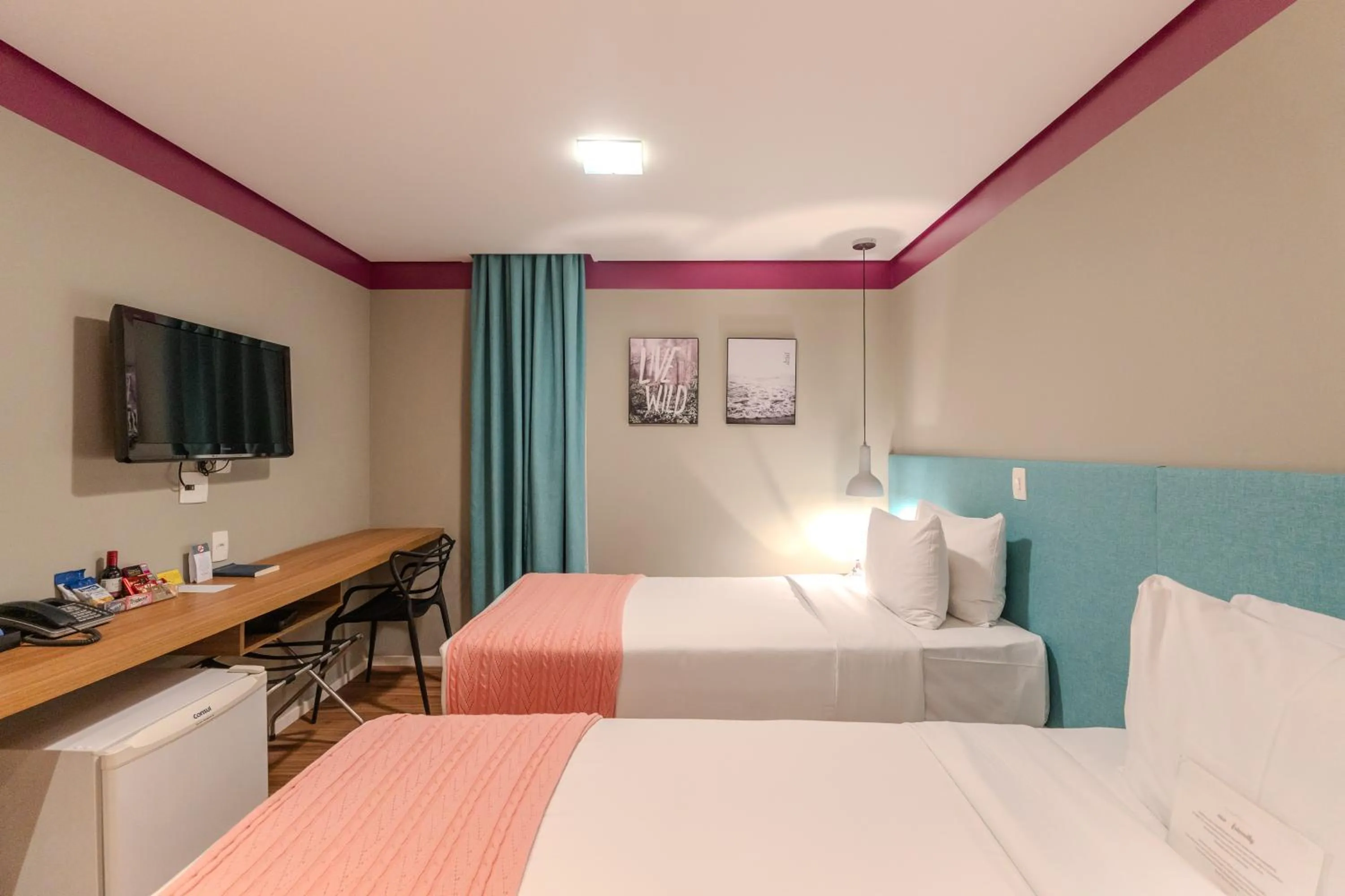 TV and multimedia, Bed in Hotel Heritage