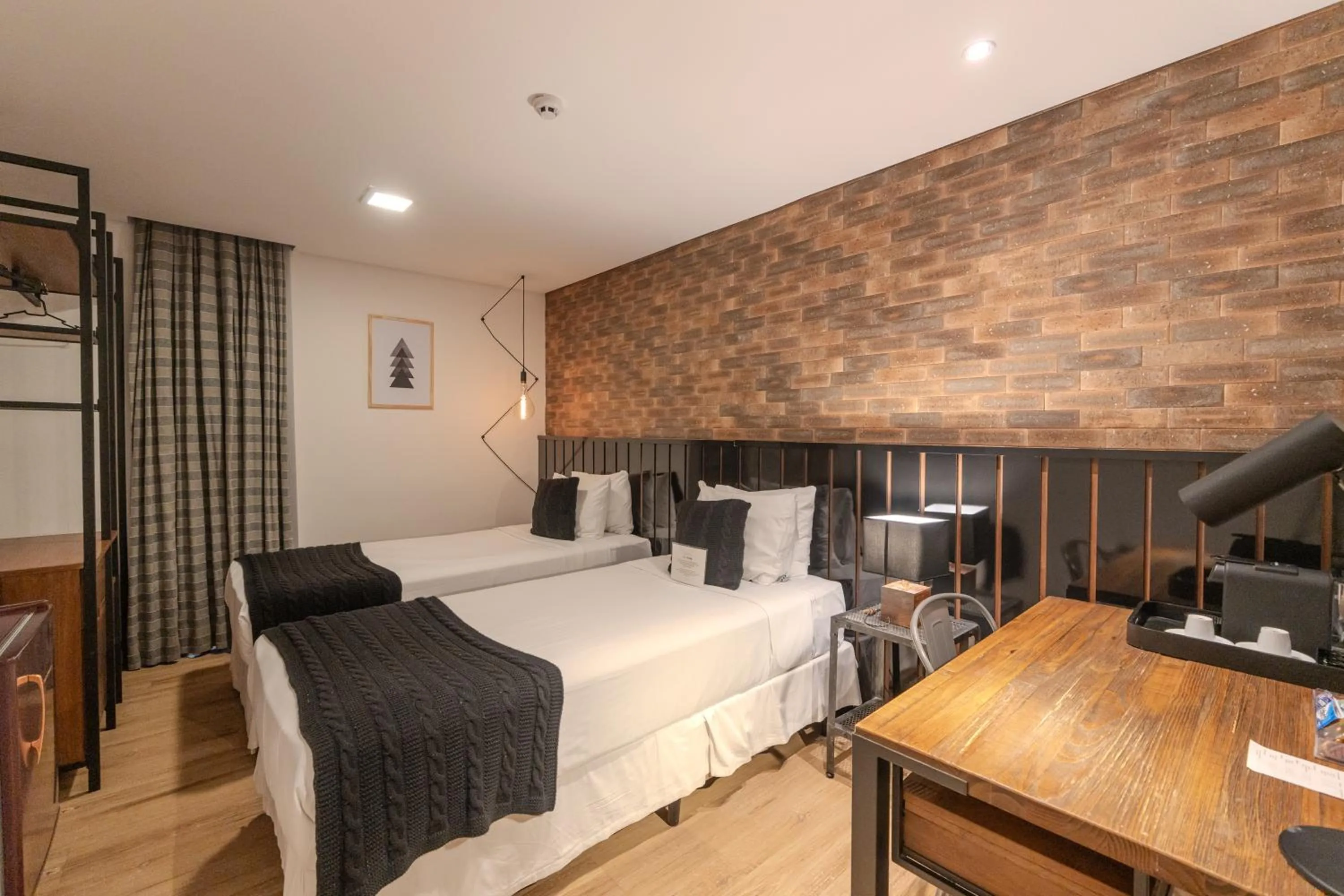 Bed in Hotel Heritage