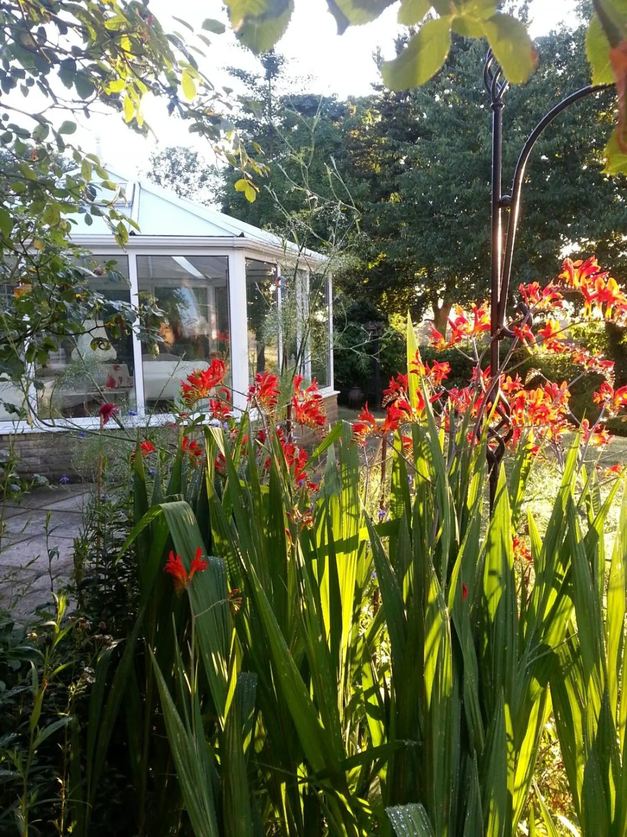 Patio in Folly Studio Bed and Breakfast