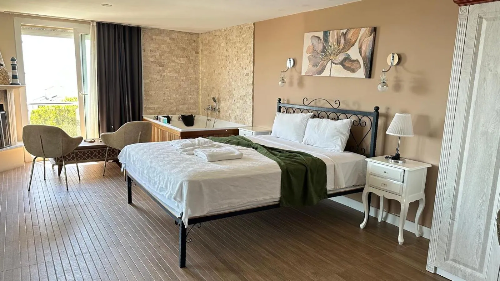 Bed in Aden Boutique Otel