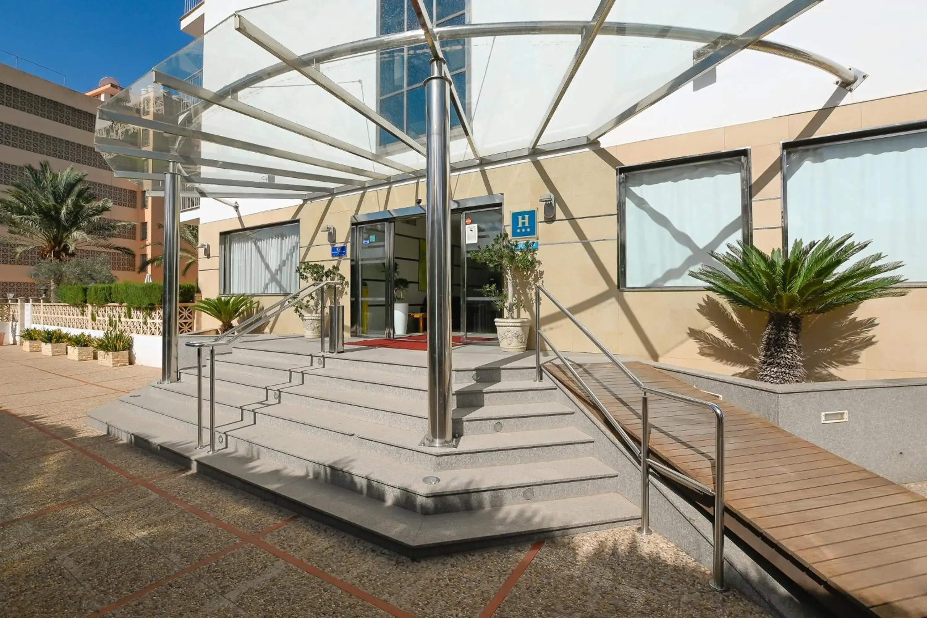 Property building in Hotel Don Miguel Playa Property building in Hotel Don Miguel Playa