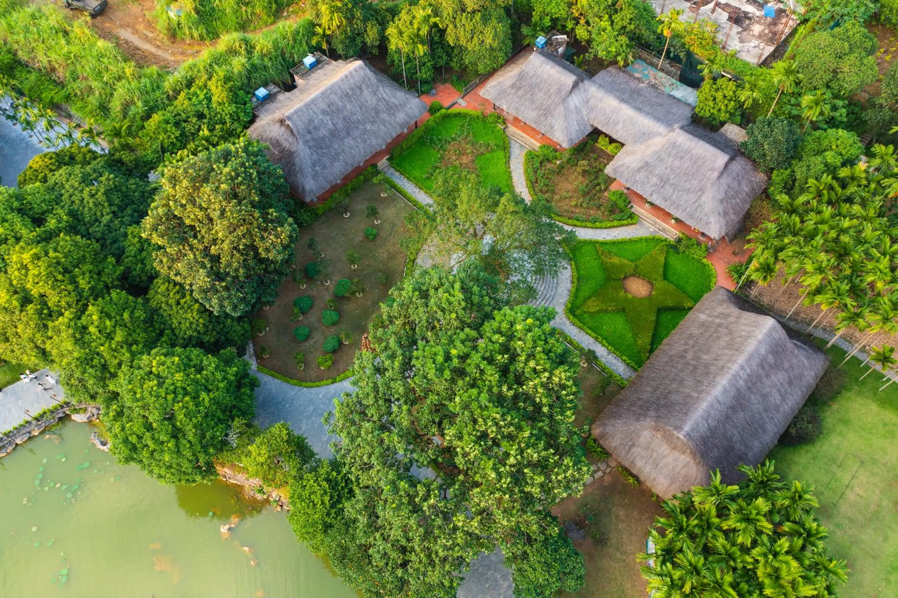 Natural landscape in Thung Nham Resort