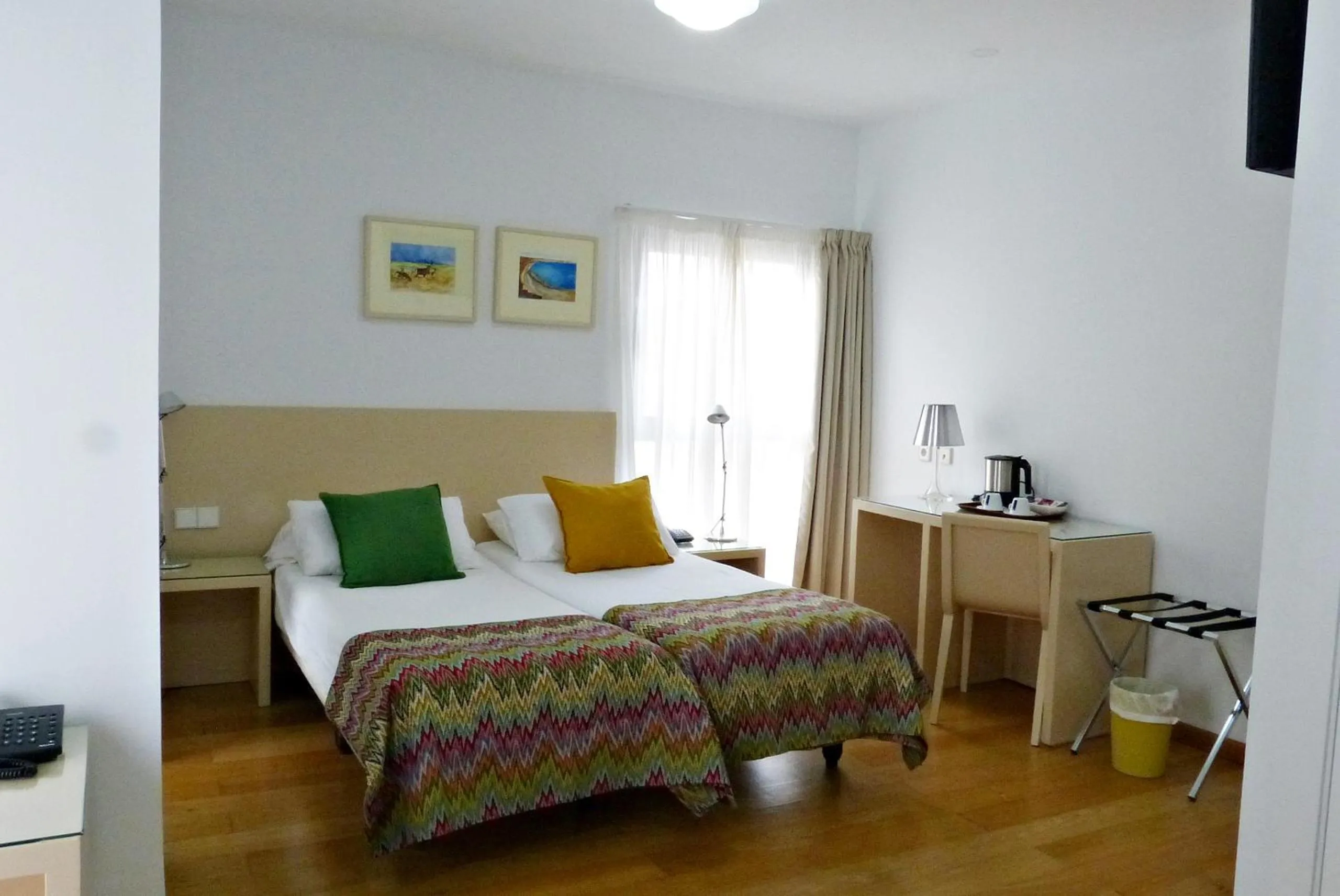 Bed in Hotel Apartamentos Patagonia Sur