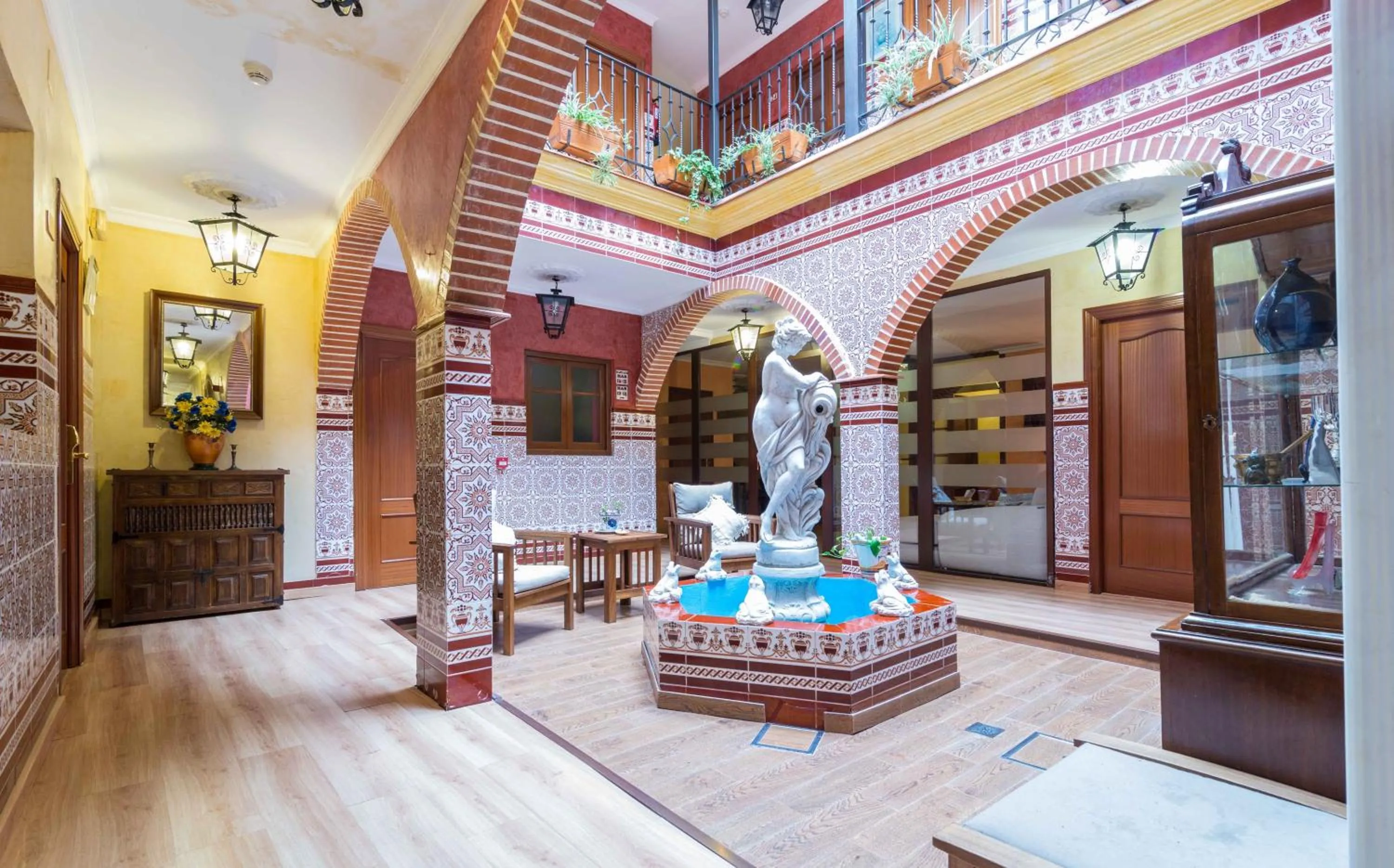 Decorative detail in Hotel Esmeralda