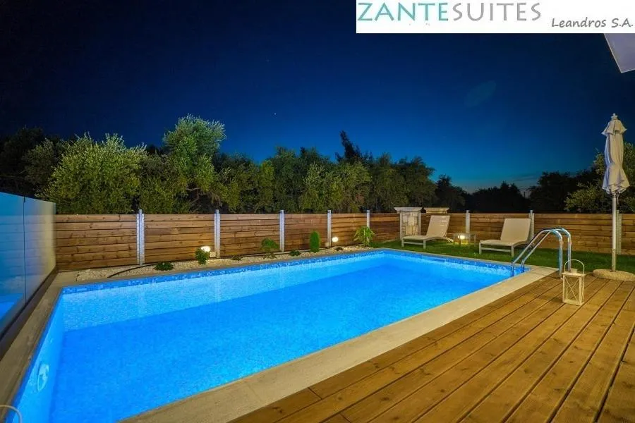 Swimming pool in Zante Suites
