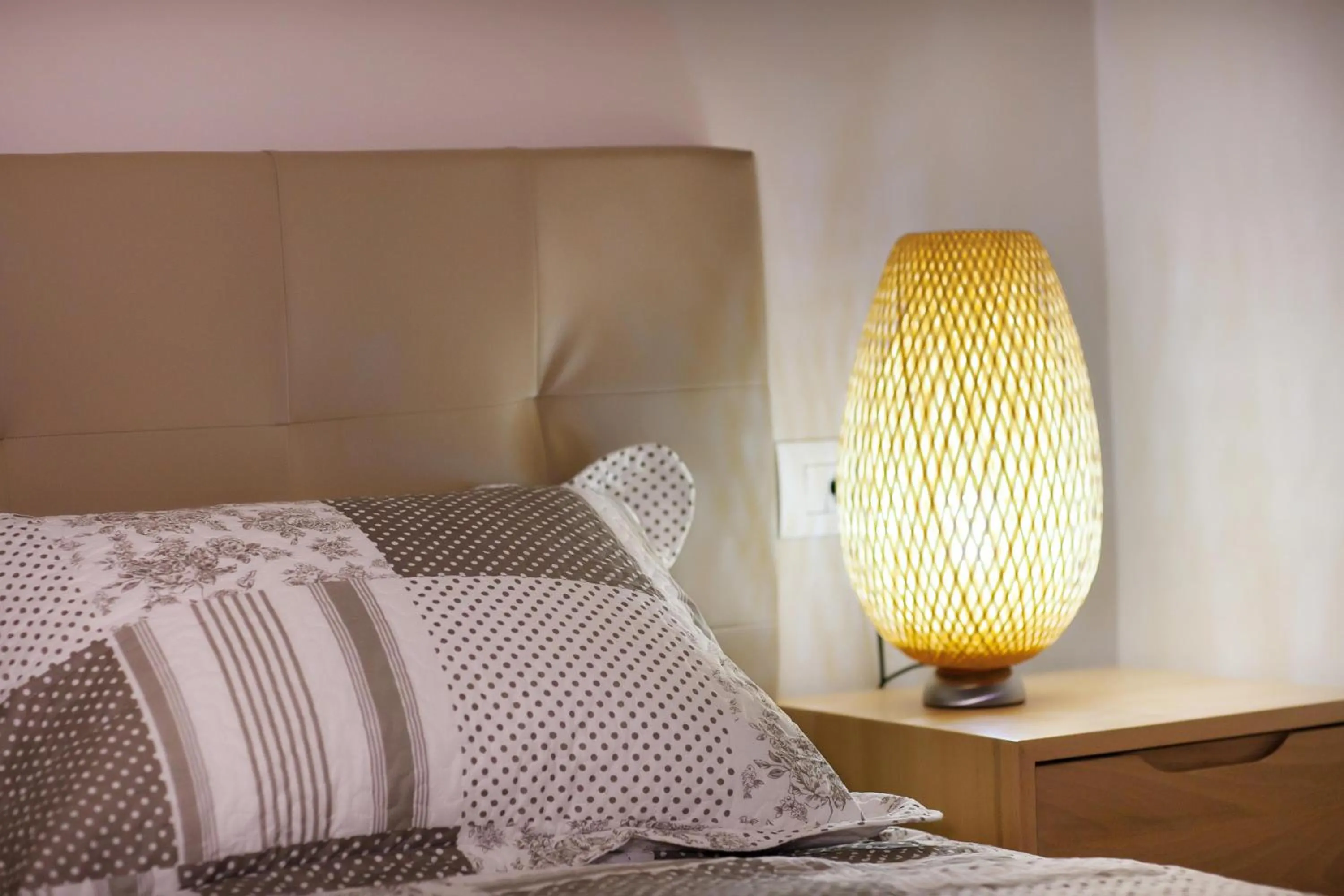Decorative detail, Bed in Zante Suites