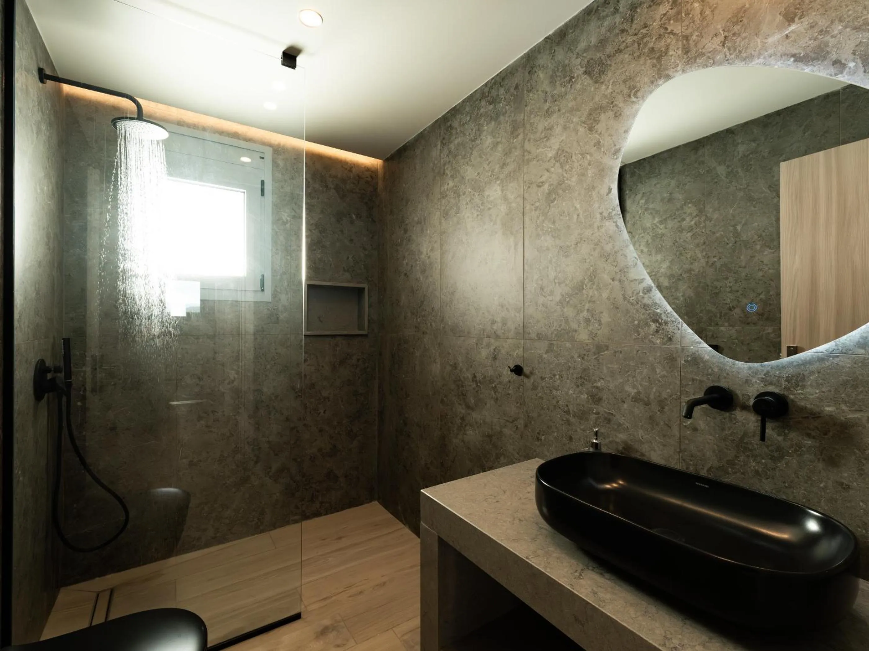 Bathroom in Zante Suites