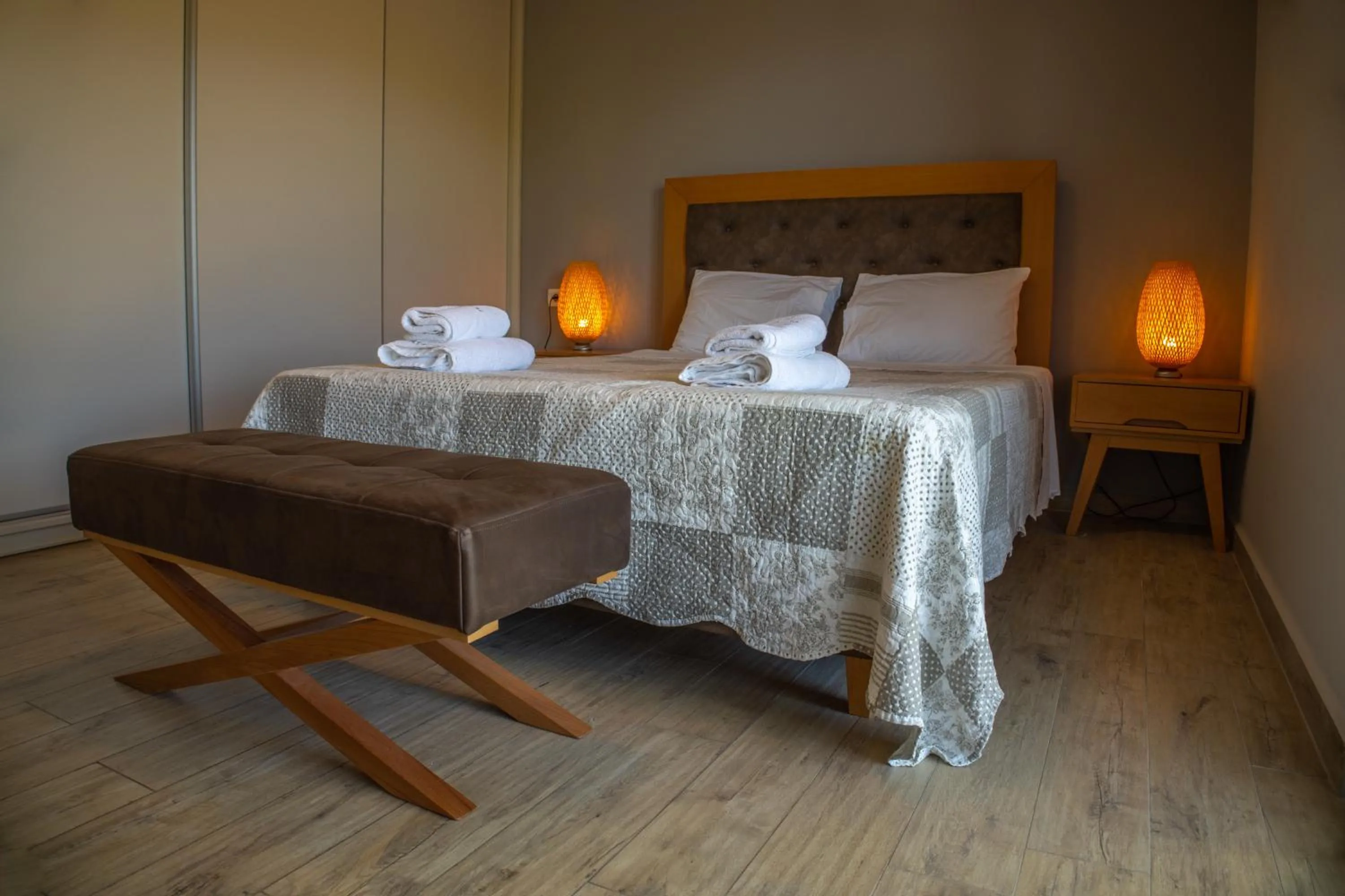 Bed in Zante Suites