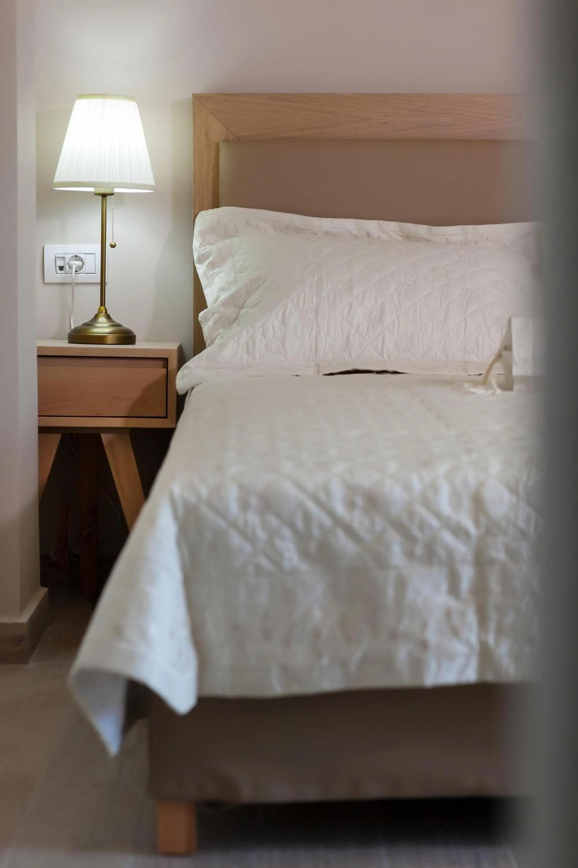 Decorative detail, Bed in Zante Suites