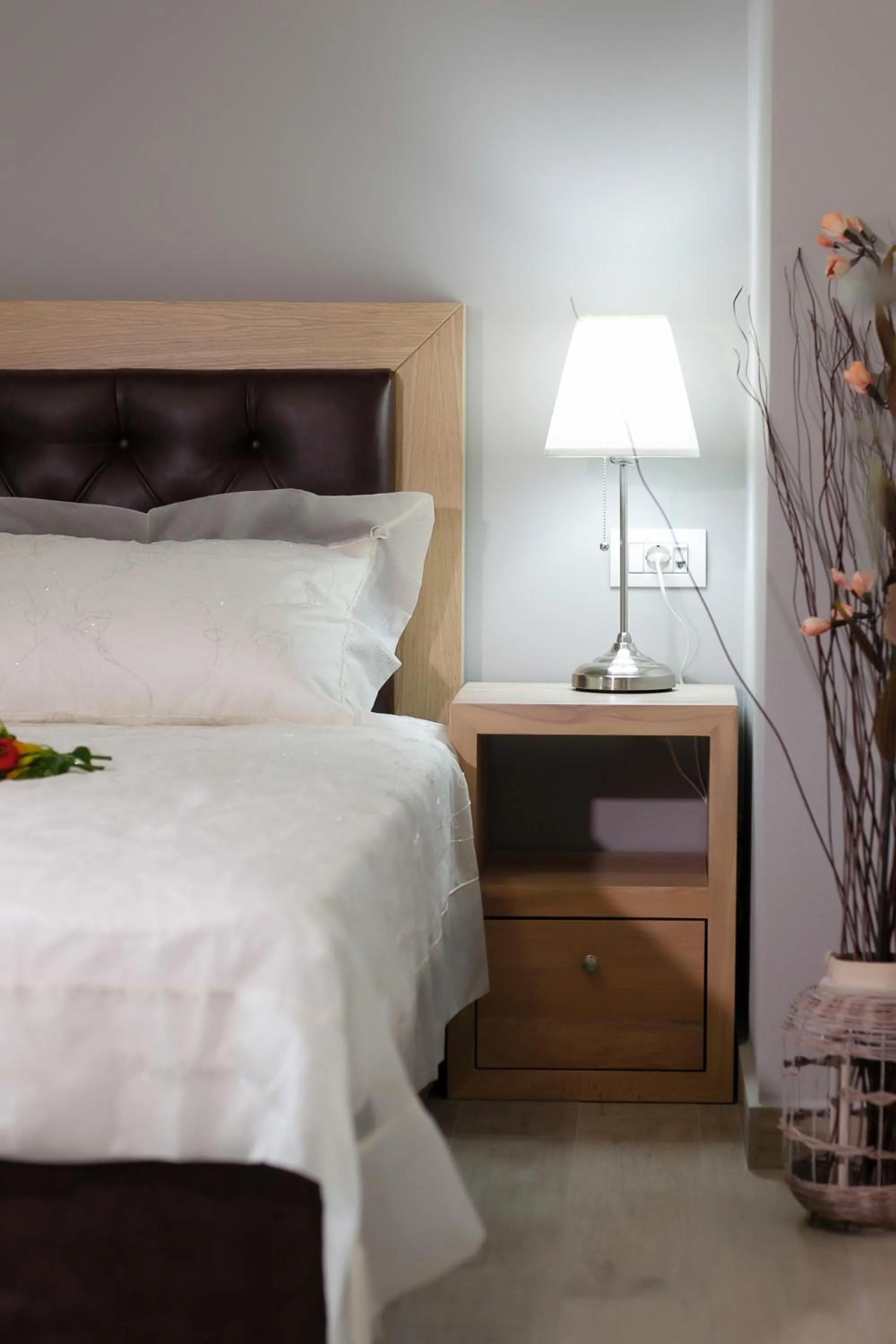 Decorative detail, Bed in Zante Suites