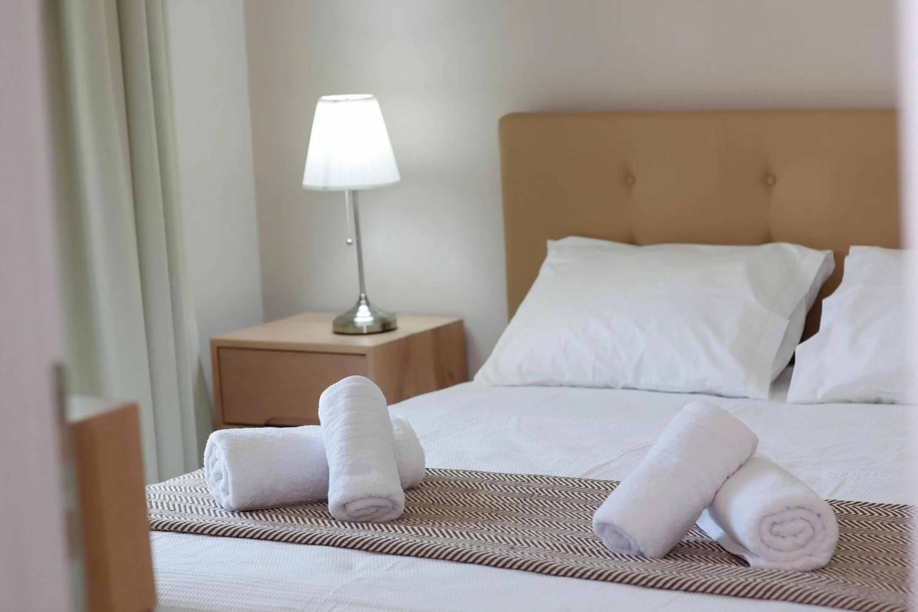 Decorative detail, Bed in Zante Suites
