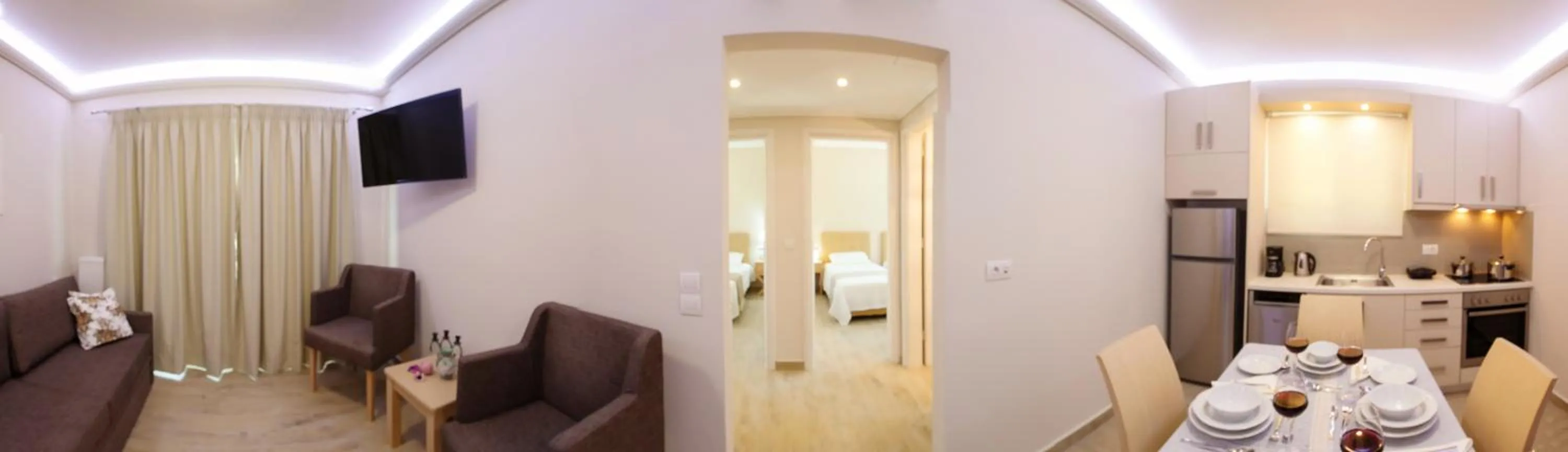 Bird's eye view in Zante Suites