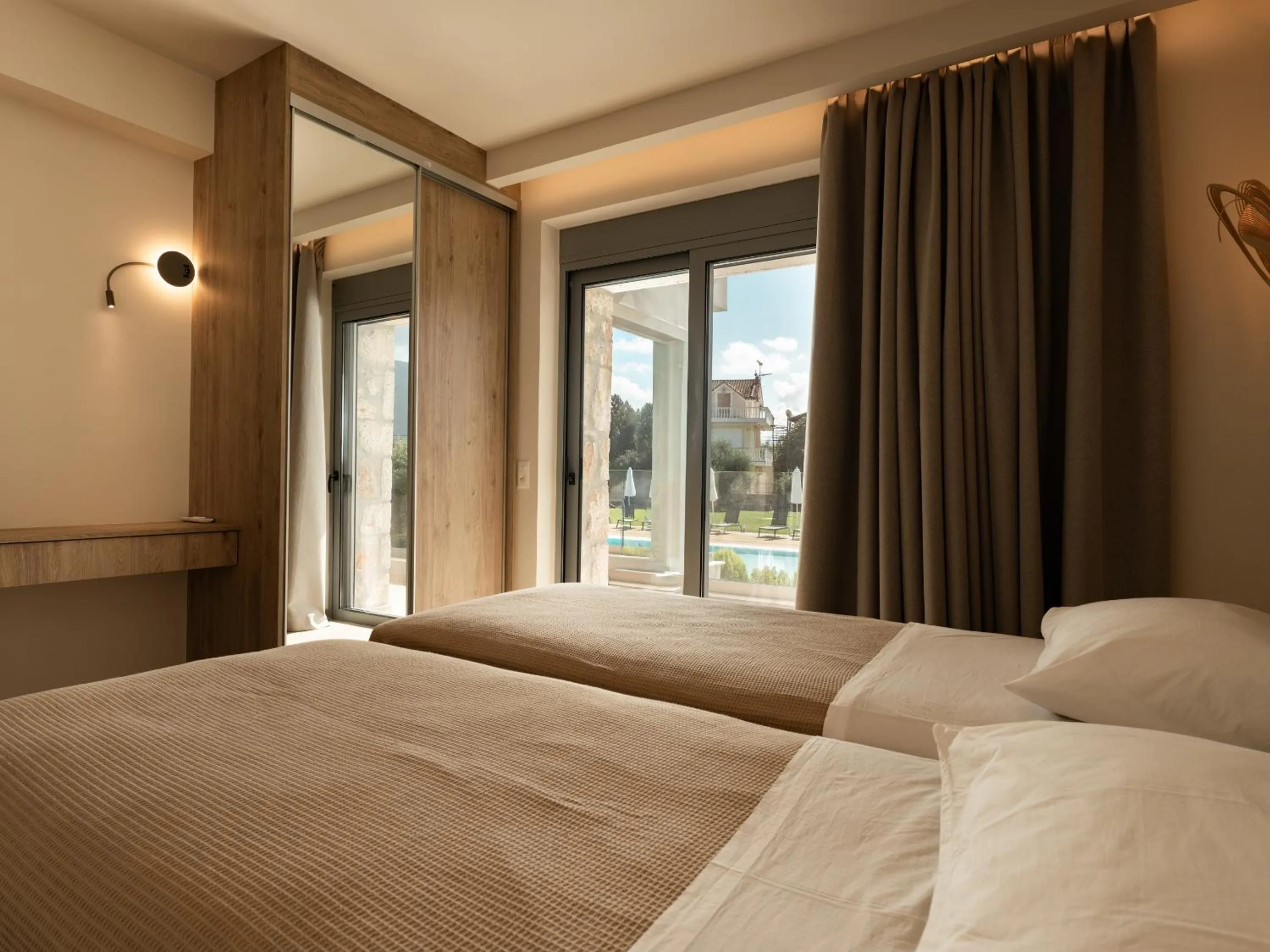 Bedroom, Bed in Zante Suites