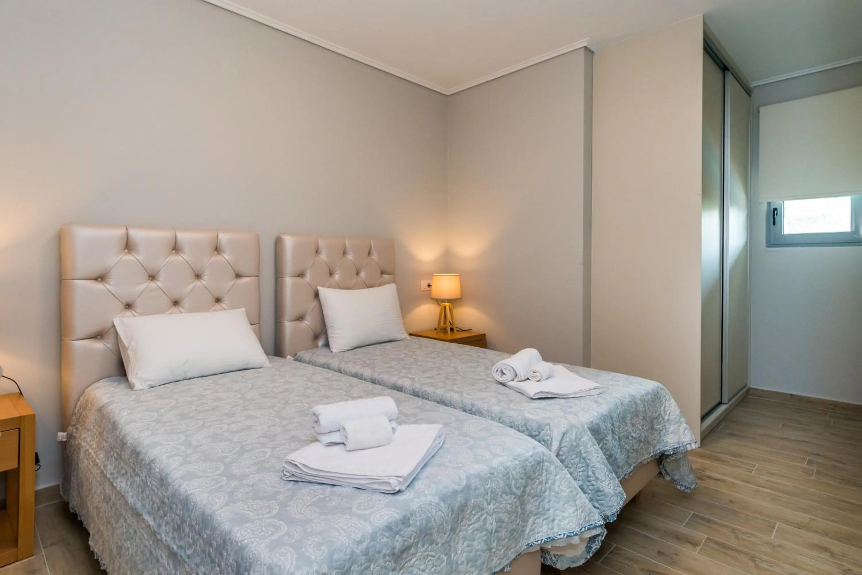 Bed in Zante Suites