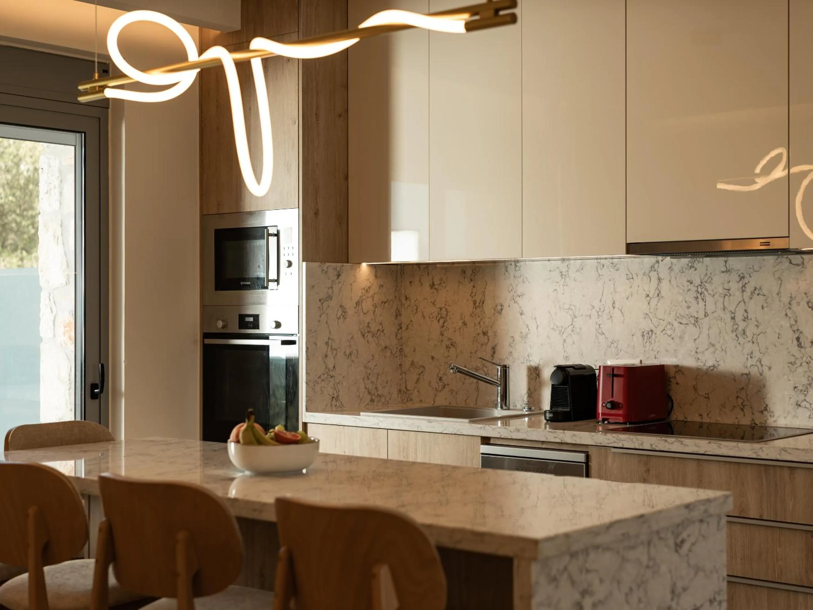 kitchen in Zante Suites