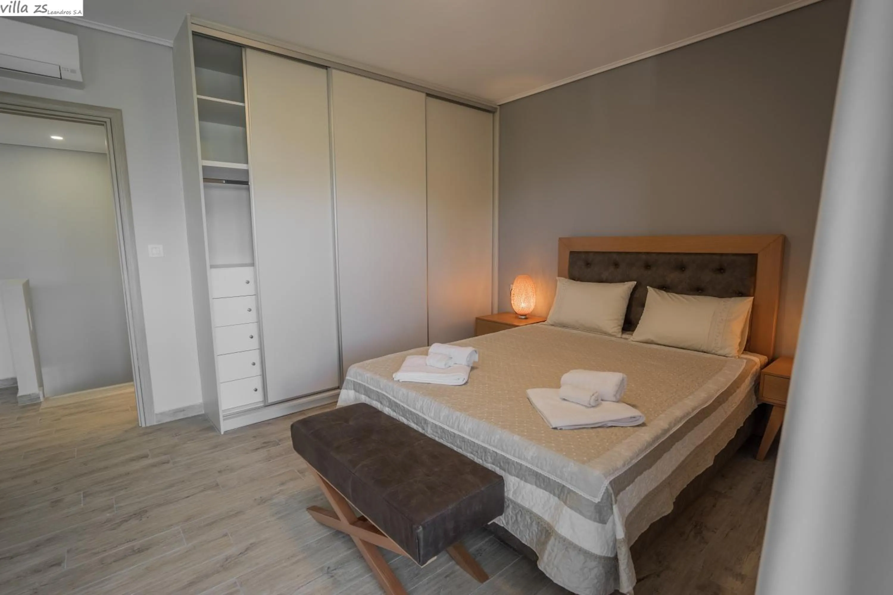Bed in Zante Suites