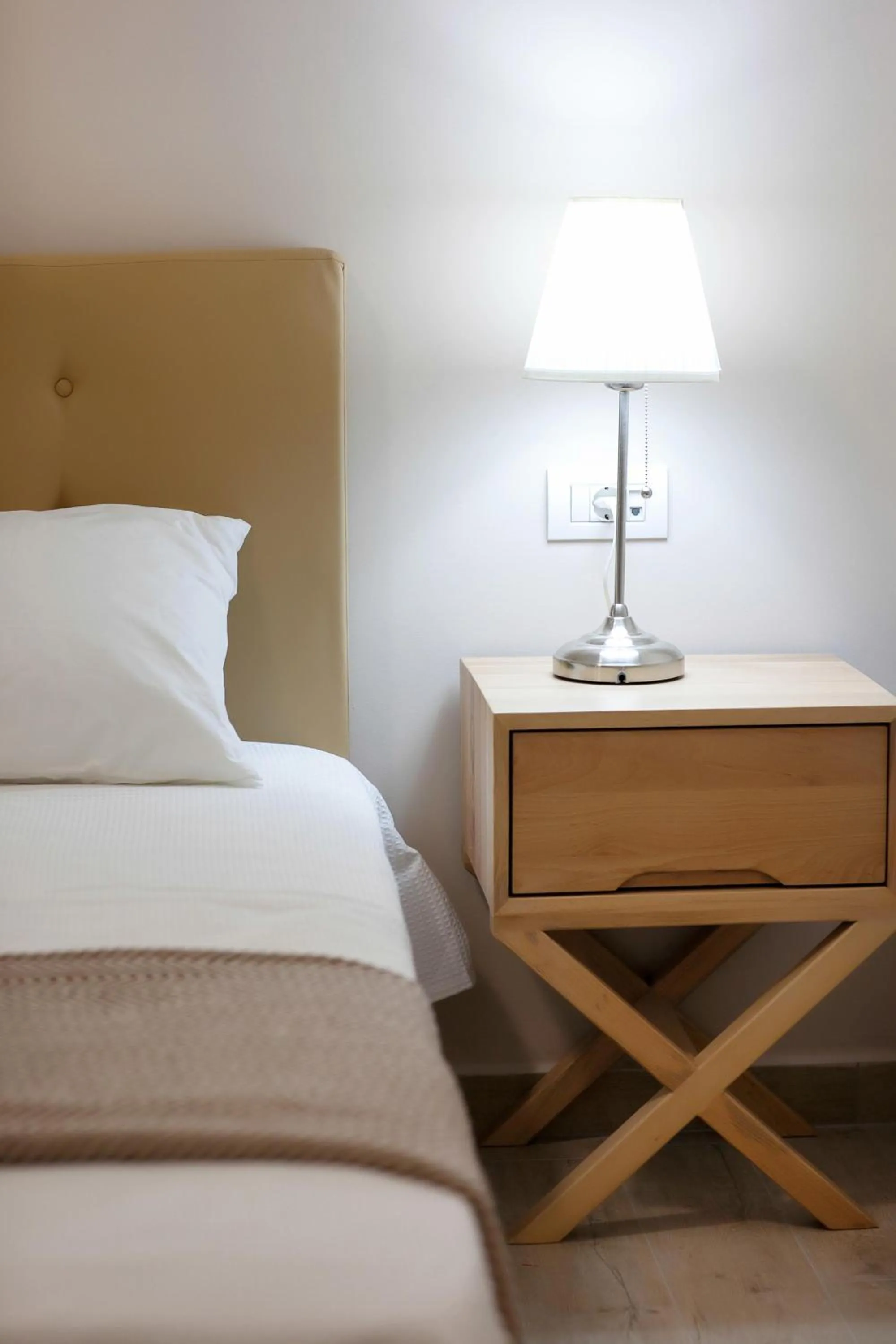 Decorative detail, Bed in Zante Suites