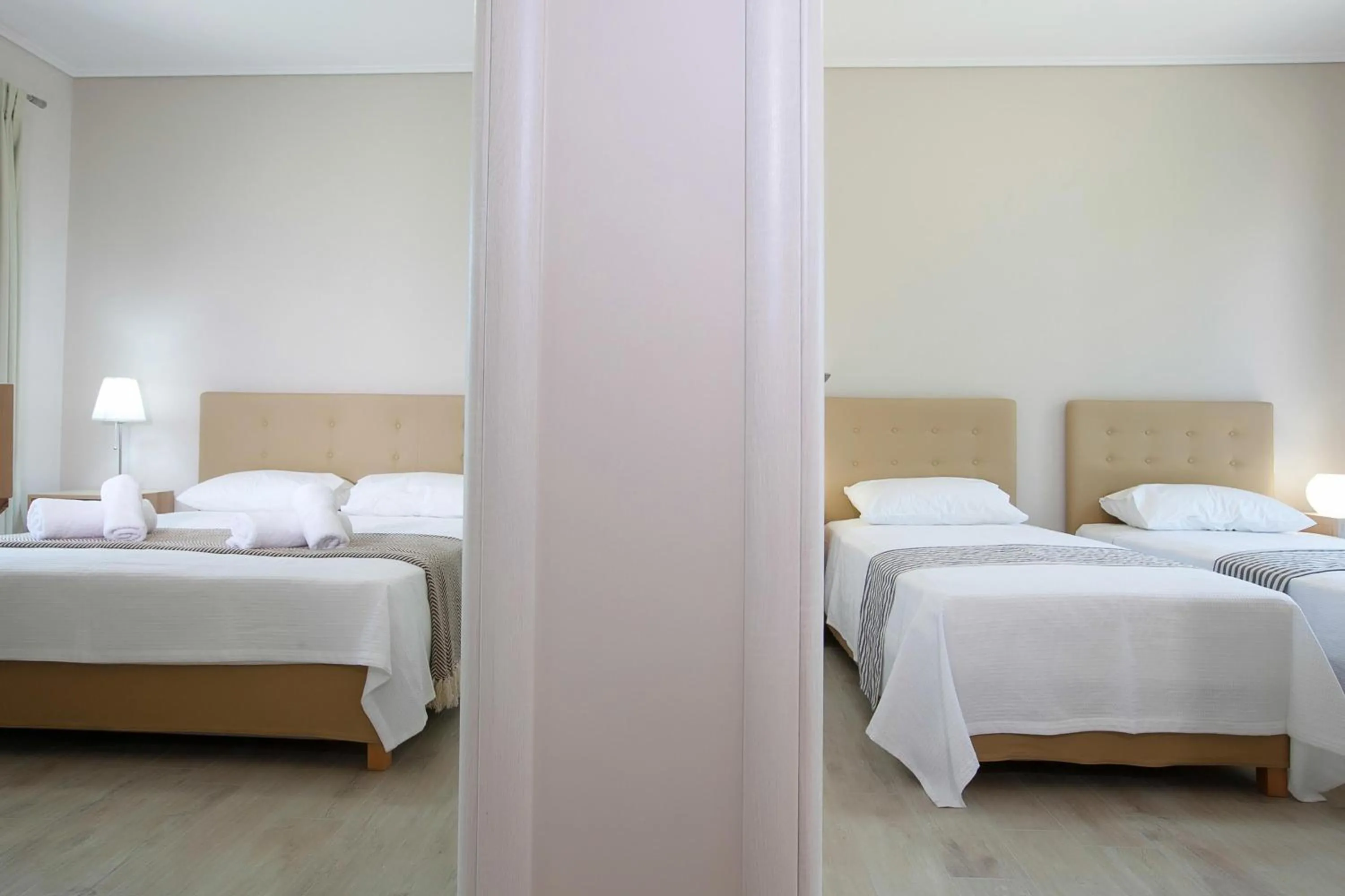 Bedroom, Bed in Zante Suites
