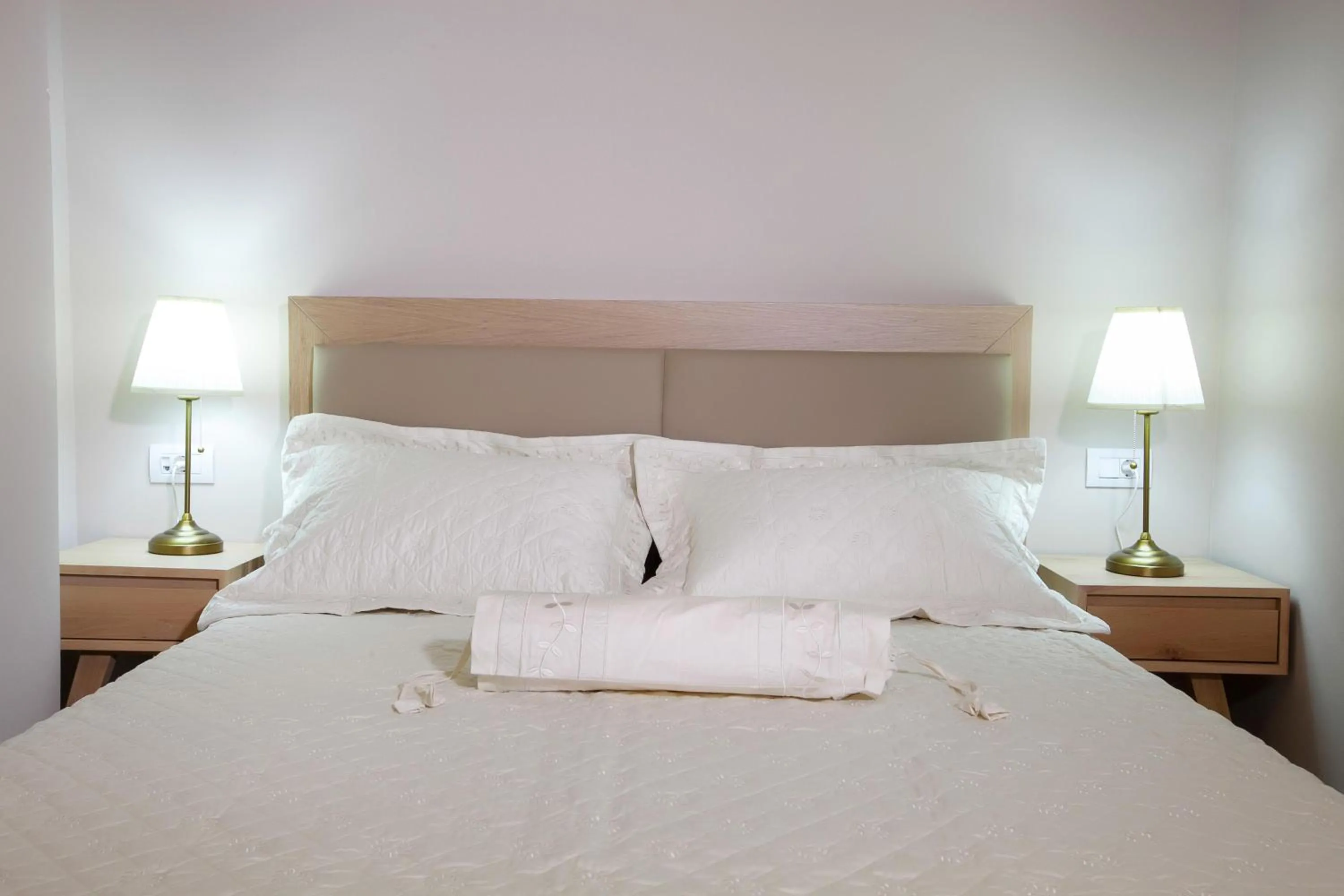 Bed in Zante Suites
