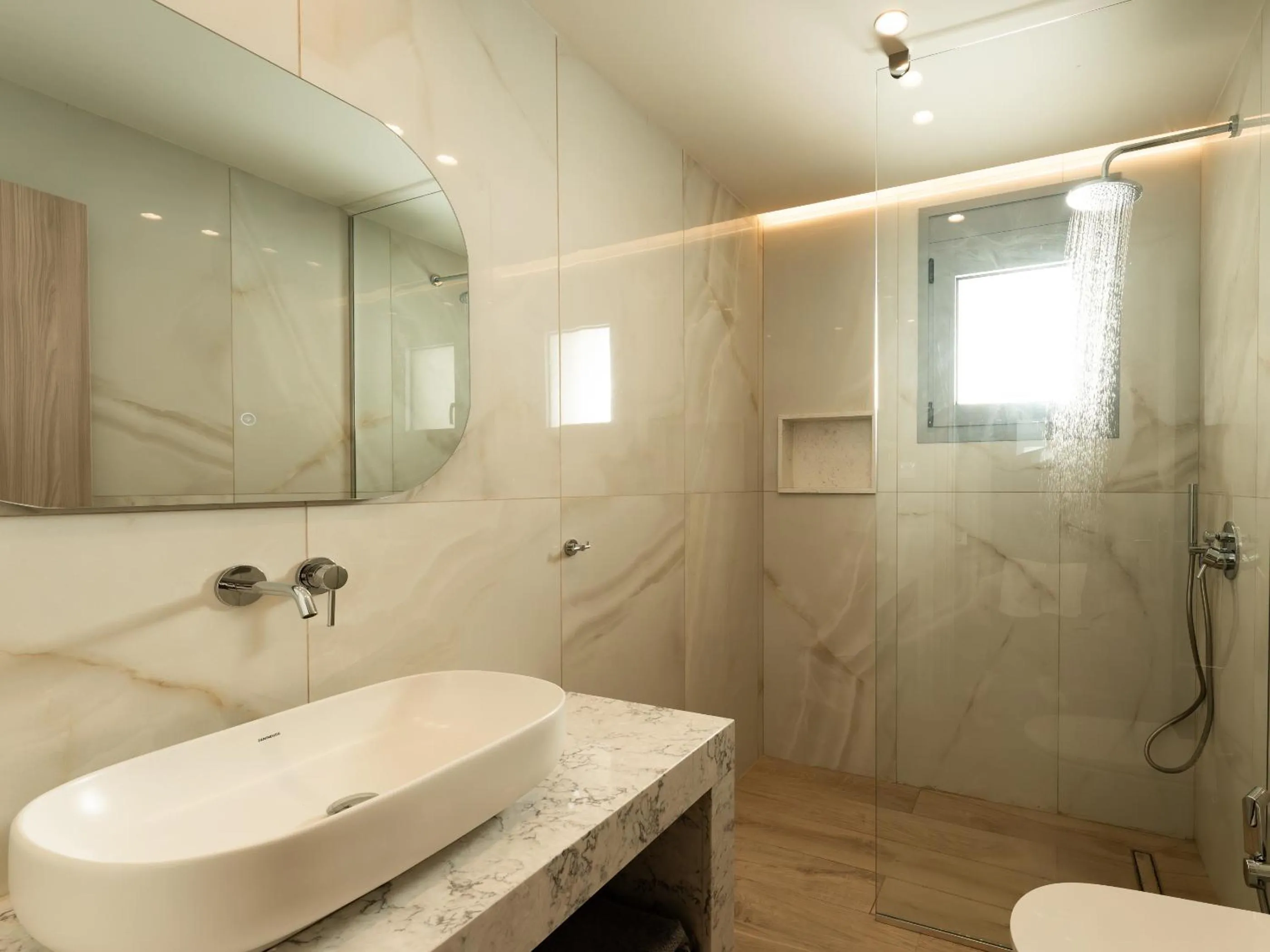Bathroom in Zante Suites